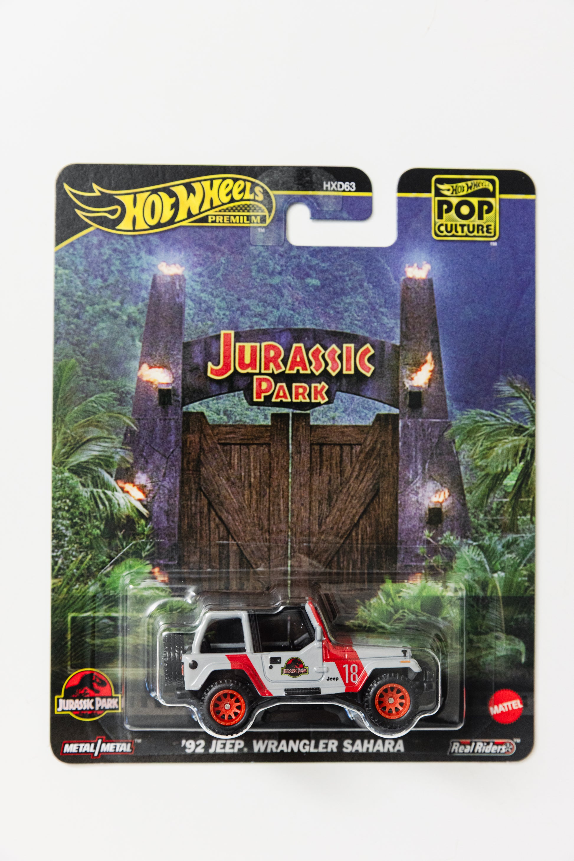 Pop Culture '92 Jeep Wrangler Sahara - Jurassic Park
