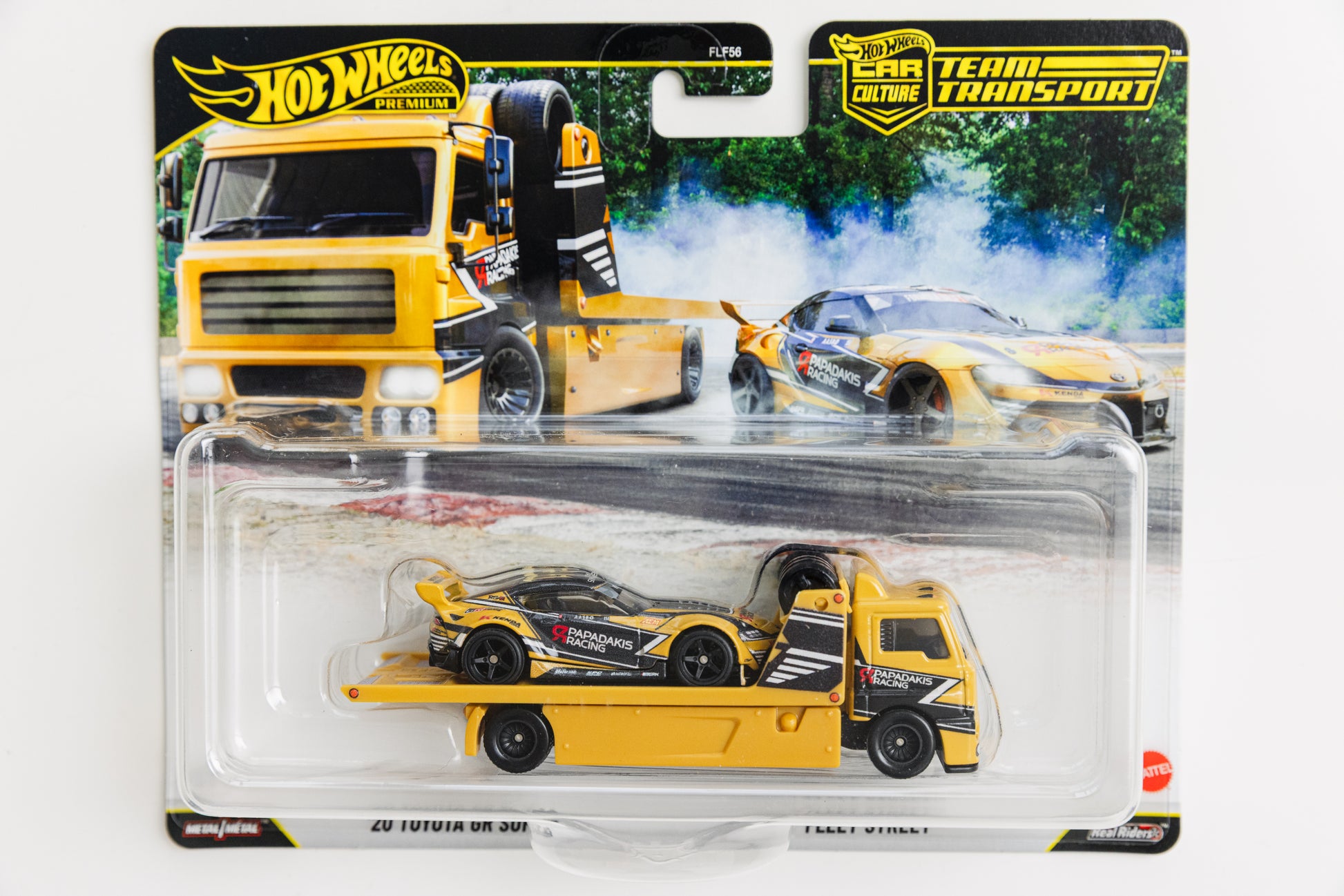Team Transport #86 20 Toyota GR Supra + Fleet Street (Bent Corners)