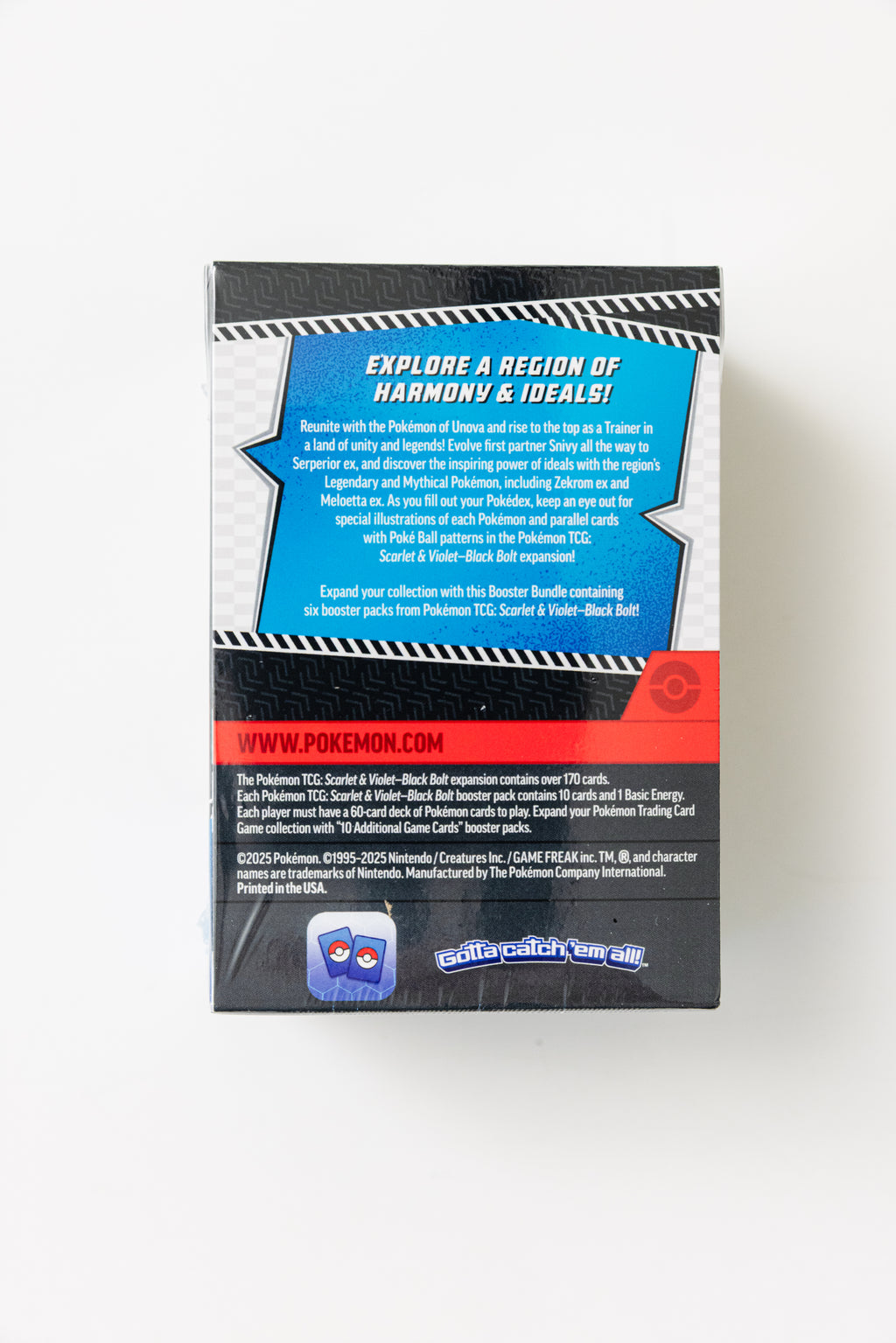 Pokemon TCG - Black Bolt Booster Bundle (SEALED)