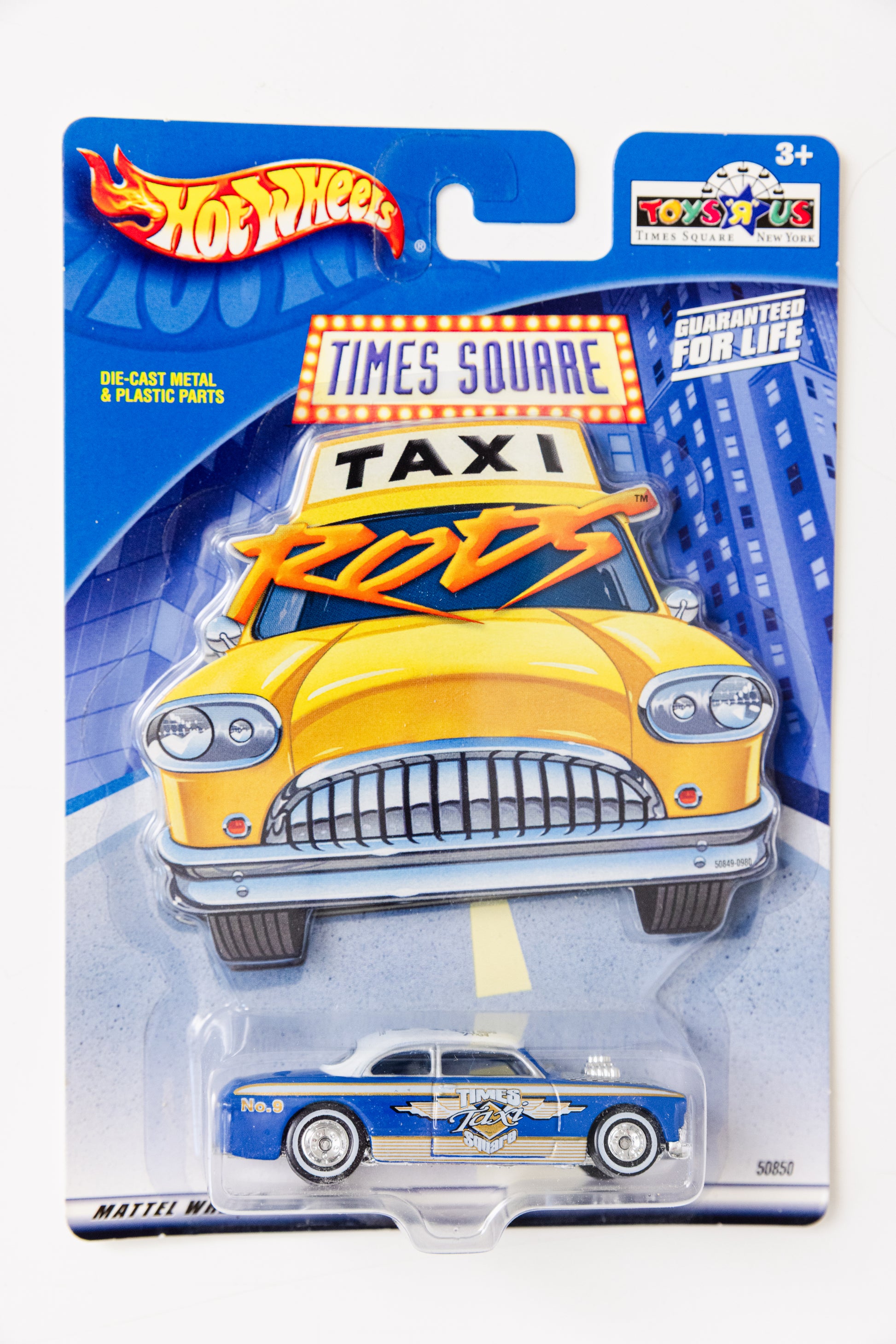Times Square Taxi Rods Shoe Box