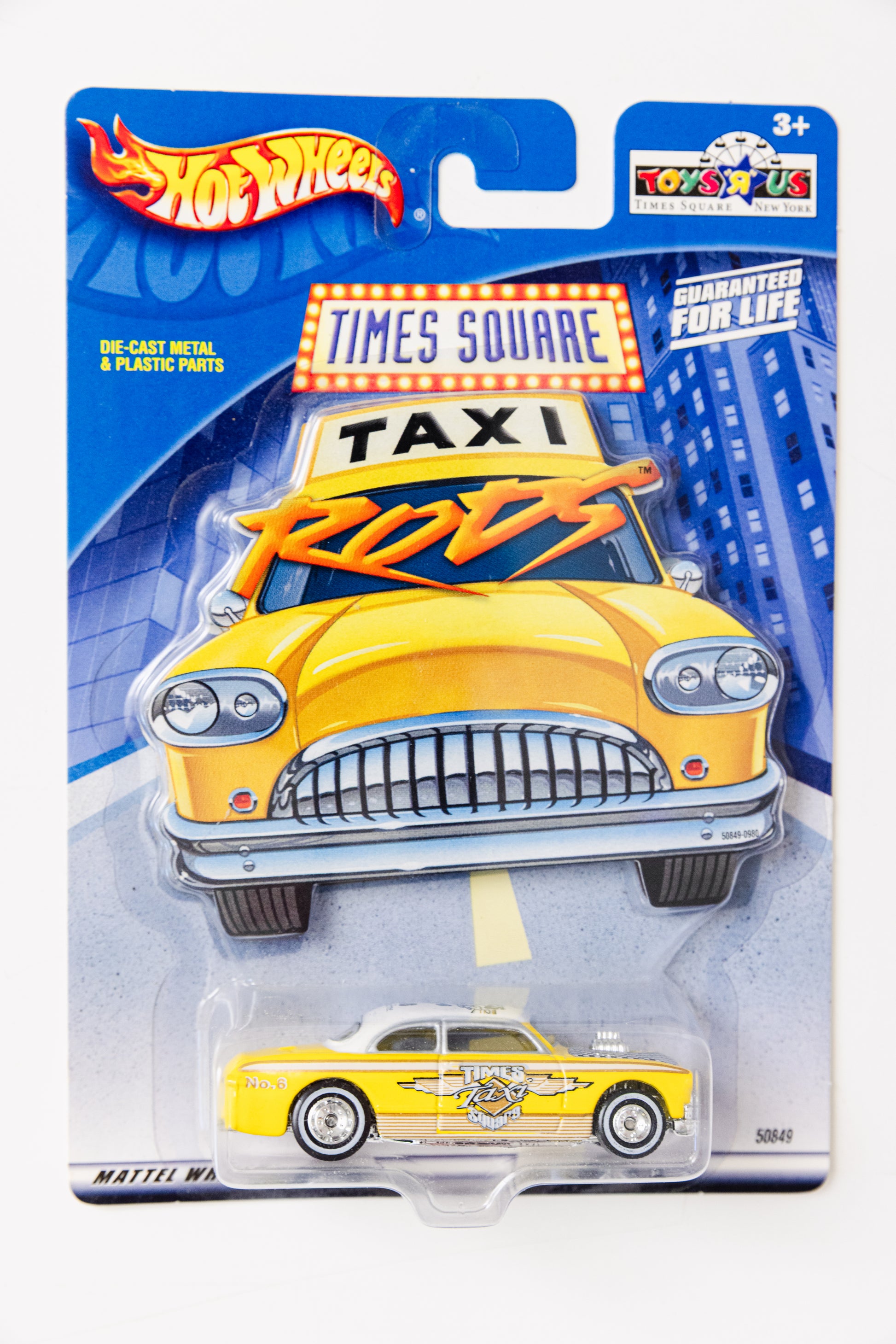 Times Square Taxi Rods Shoe Box