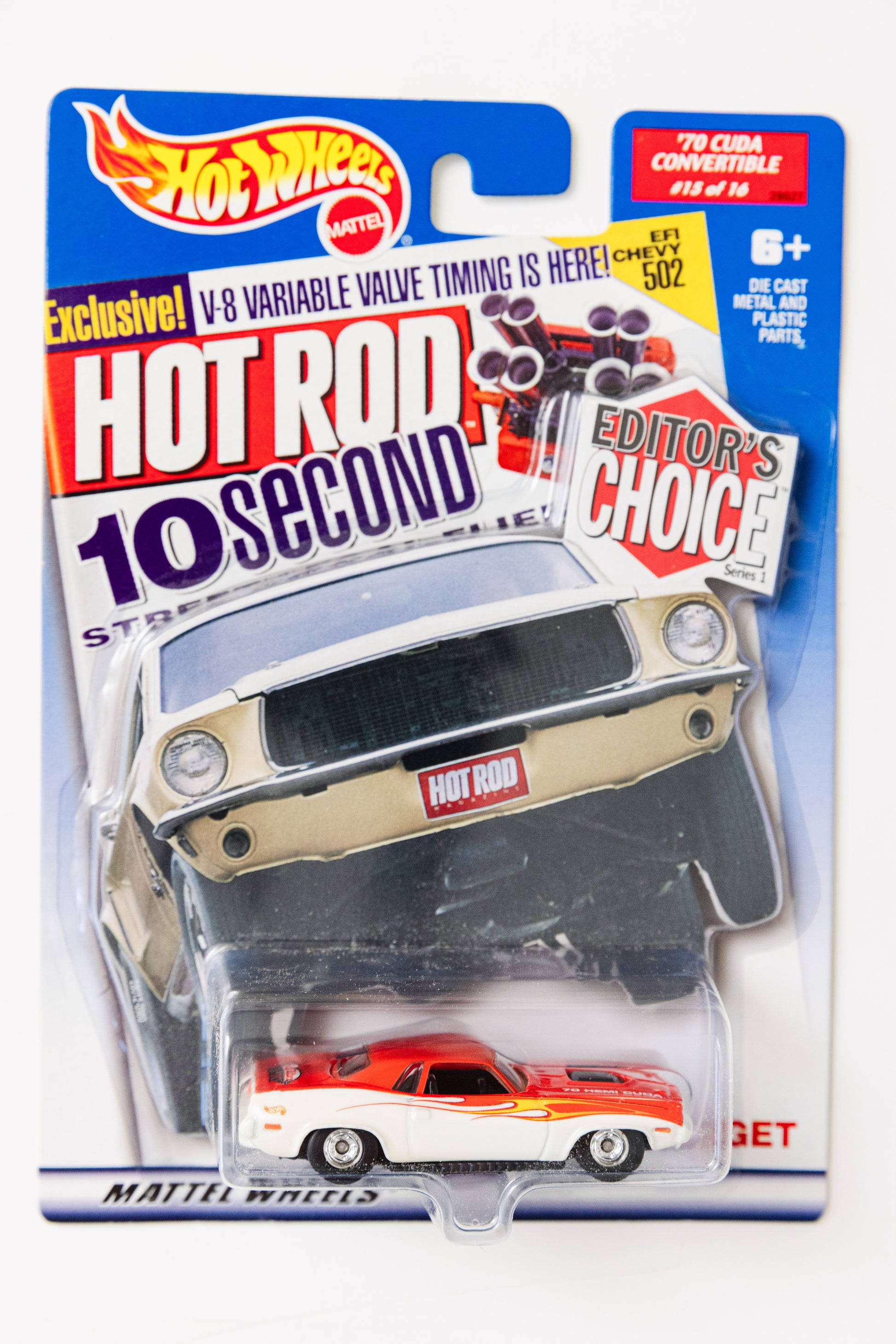 Editor's Choice '70 Cuda Convertible (Damaged Card)