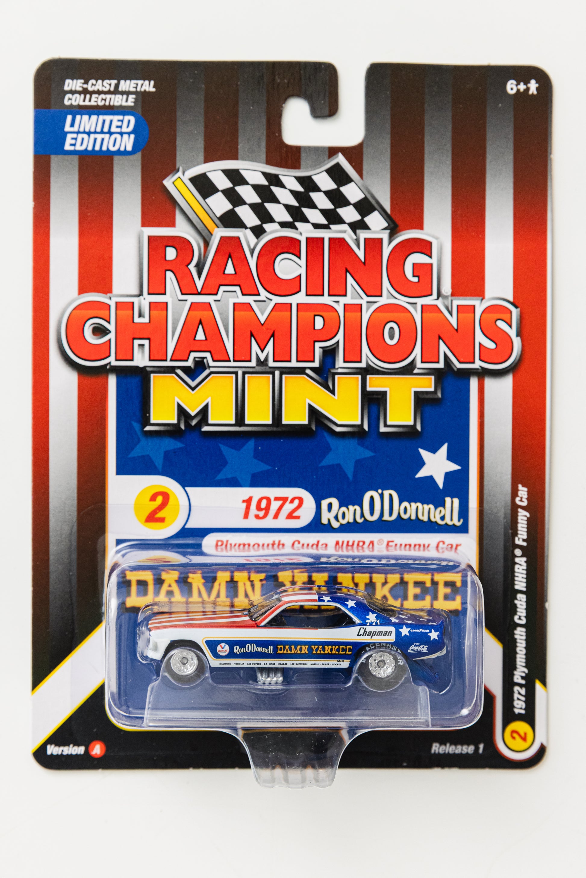 Racing Champions Mint 1972 Plymouth Cuda NHRA Funny Car