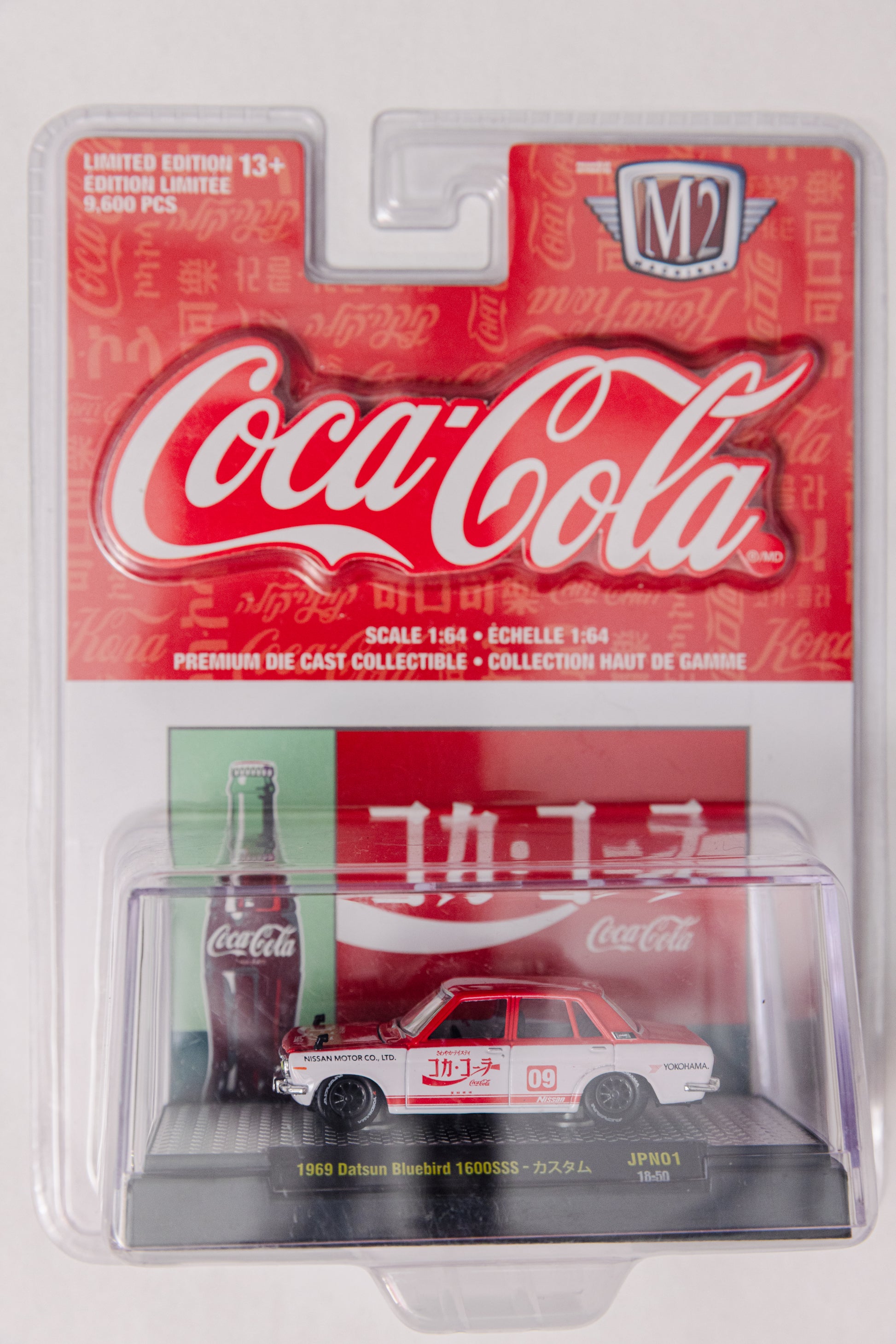 M2 Machines Coca Cola 1969 Datsun Bluebird 1600SSS
