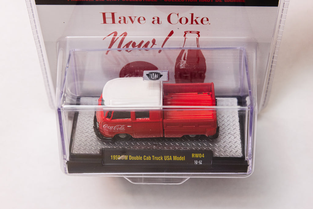 M2 Machines Coca Cola 1959 VW Double Cab Truck - 4,800
