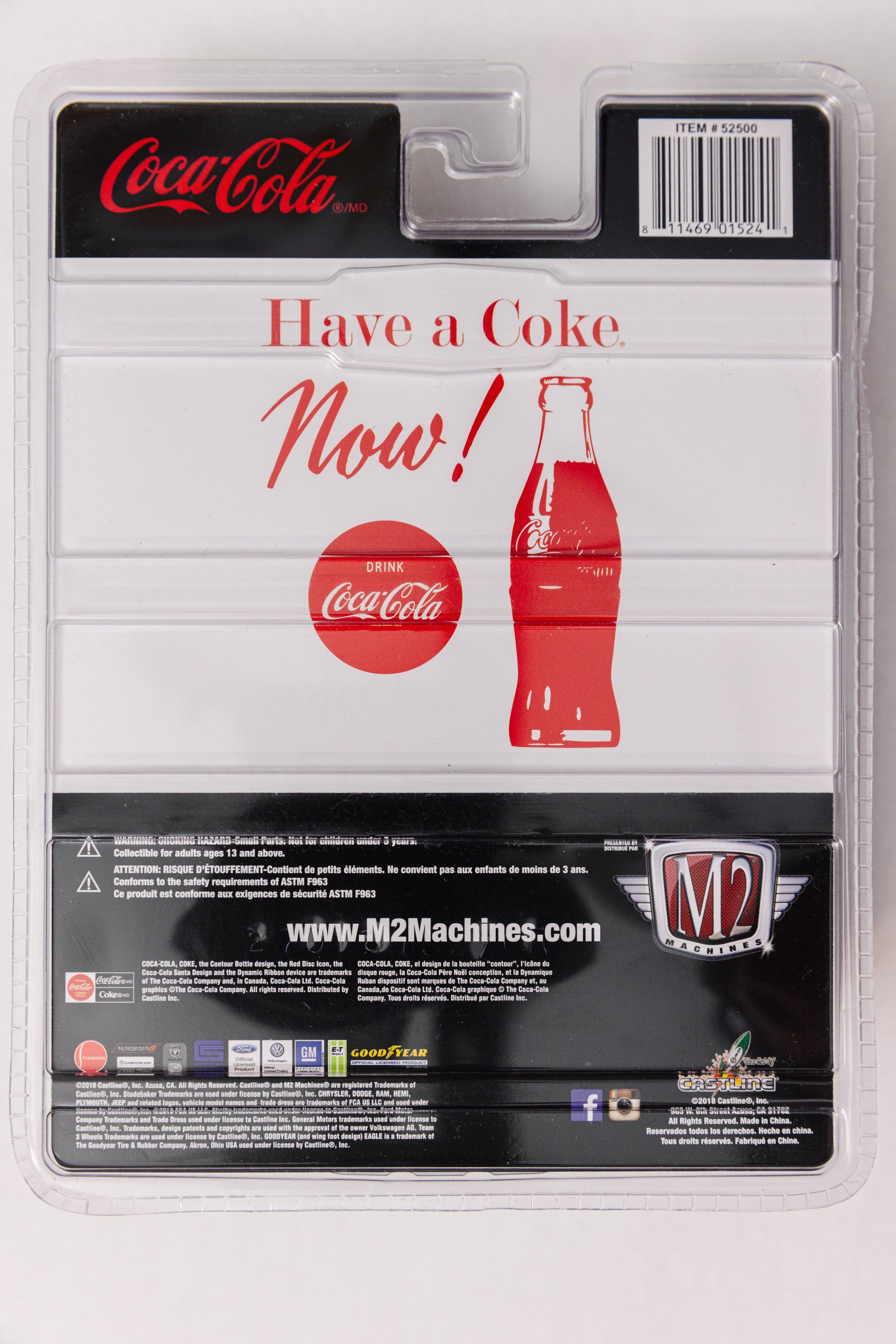 M2 Machines Coca Cola 1959 VW Double Cab Truck - 4,800