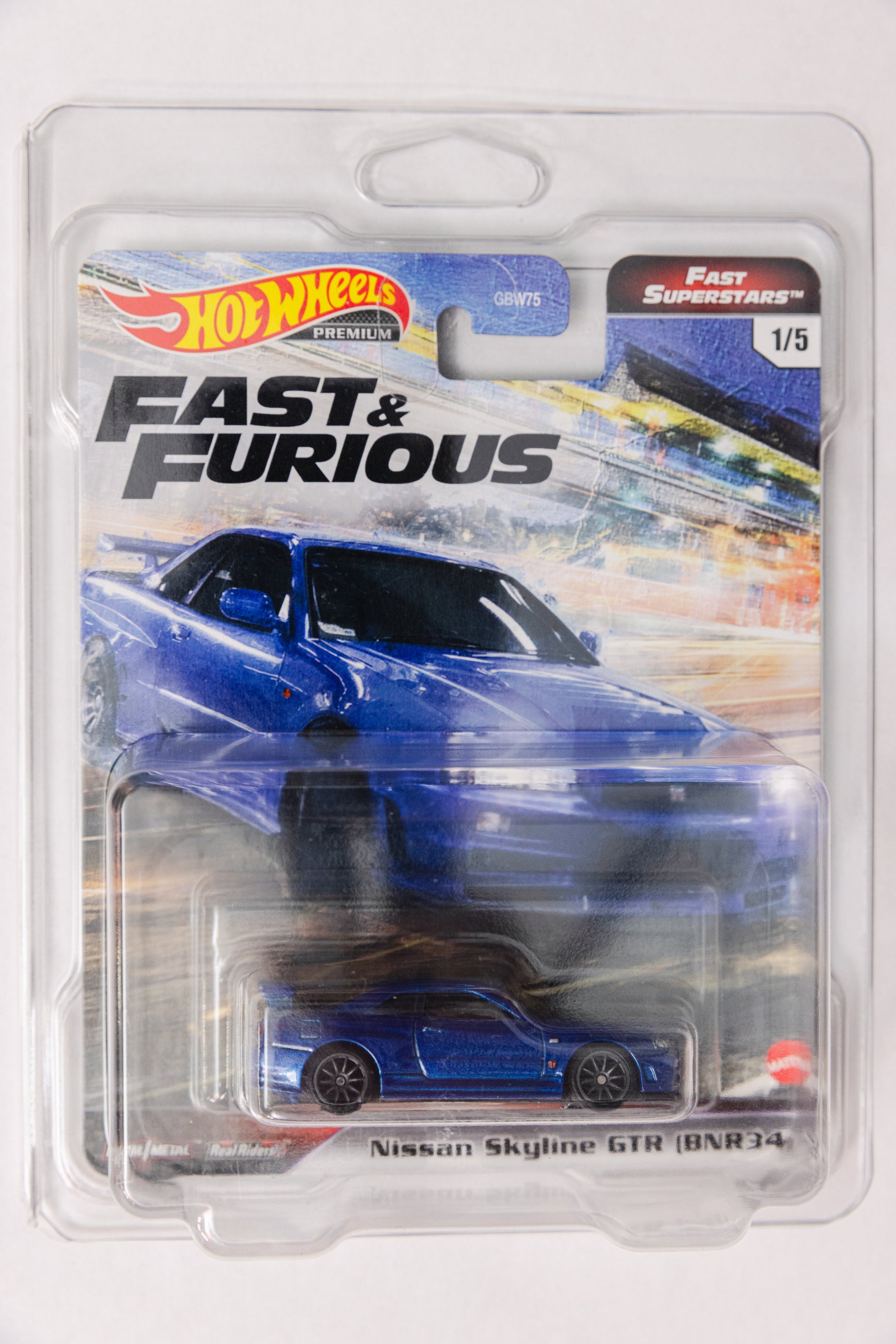 Fast & Furious Nissan Skyline GTR (BNR34) - Fast Superstars 1/5