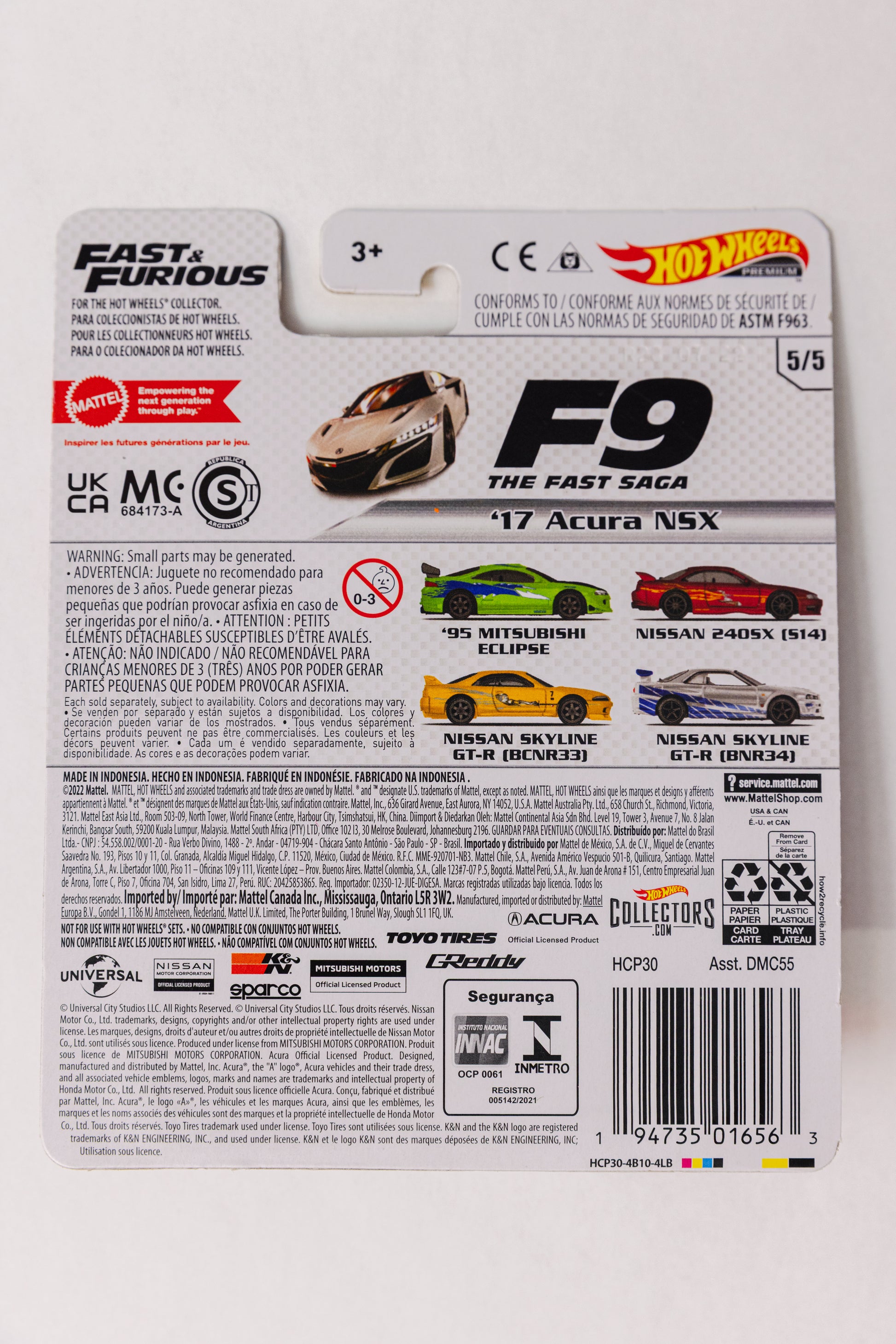 Fast & Furious '17 Acura NSX 5/5