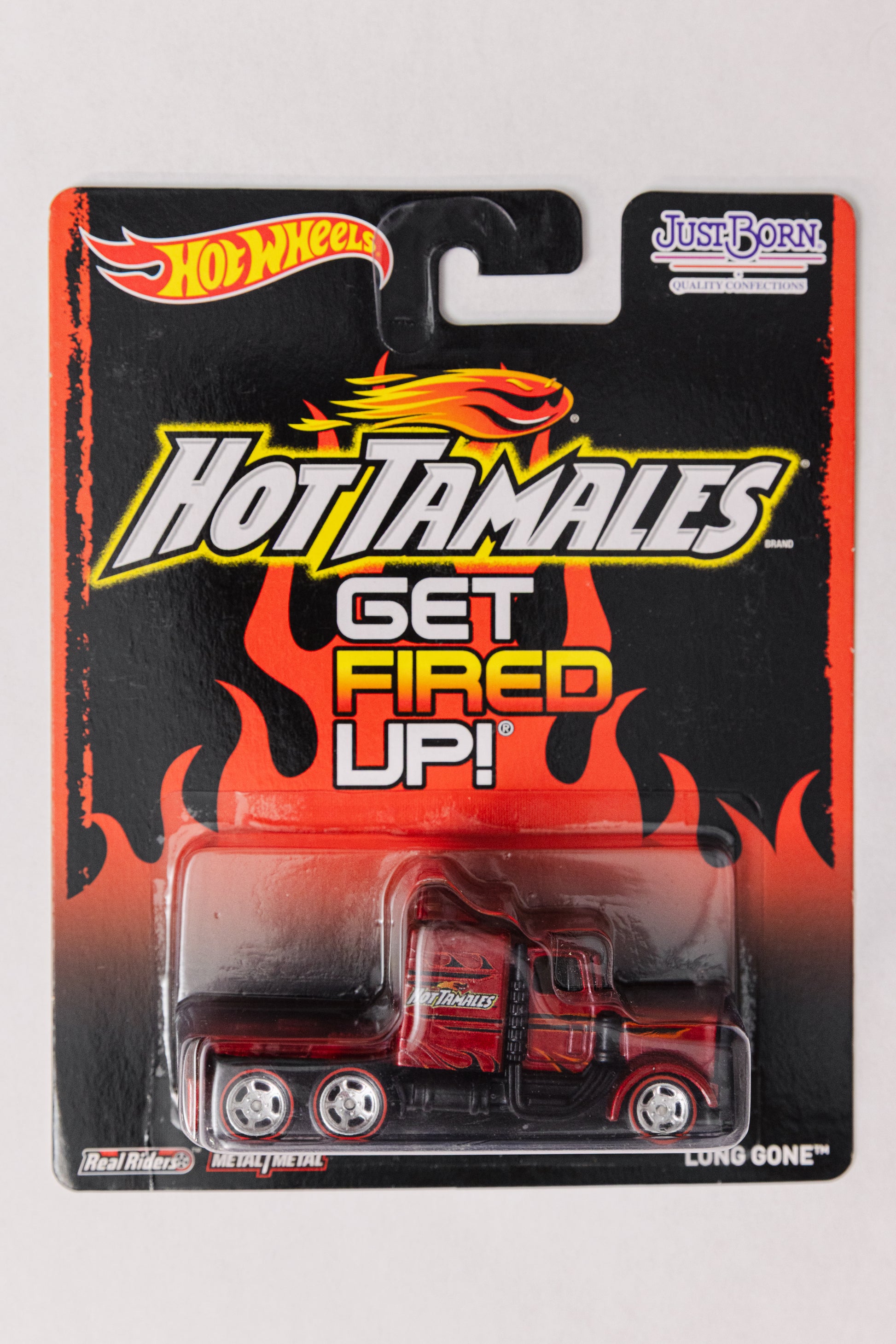 Pop Culture Long Gone - Just Born Hot Tamales (Damaged Card)