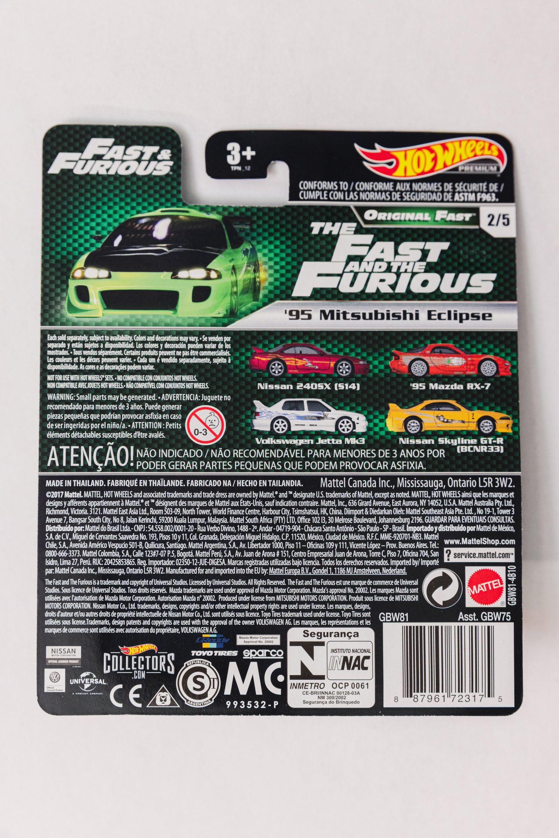 Fast & Furious '95 Mitsubishi Eclipse - Original Fast 2/5