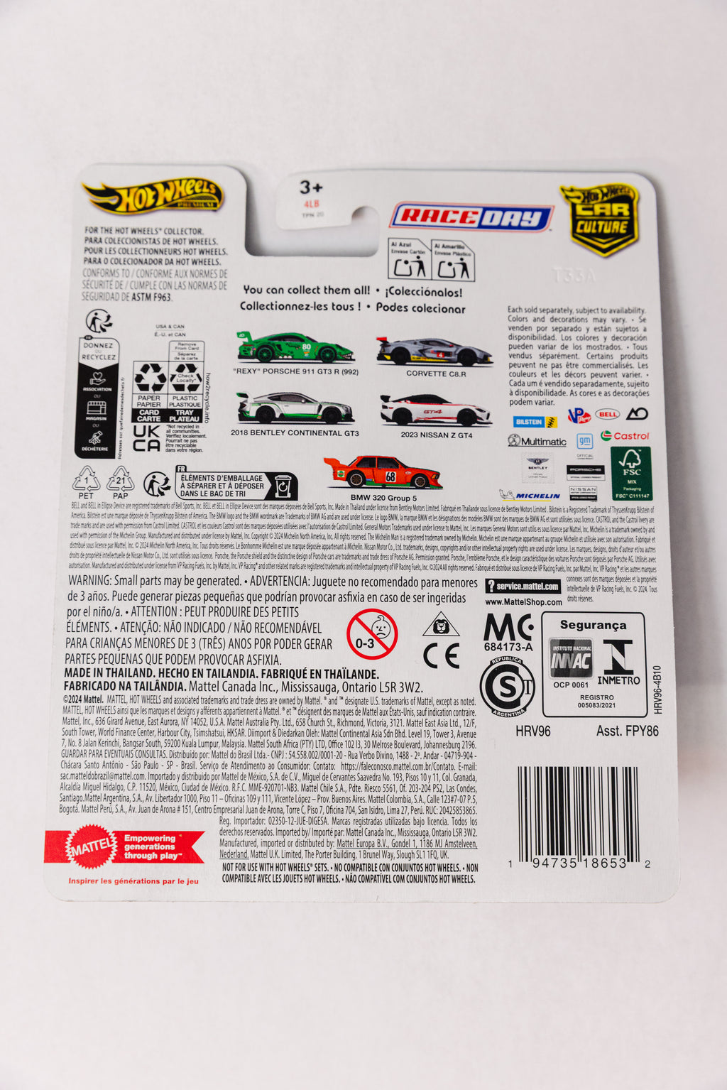 Race Day "Roxy" Porsche 911 GT3 R (992) - CHASE 0/5