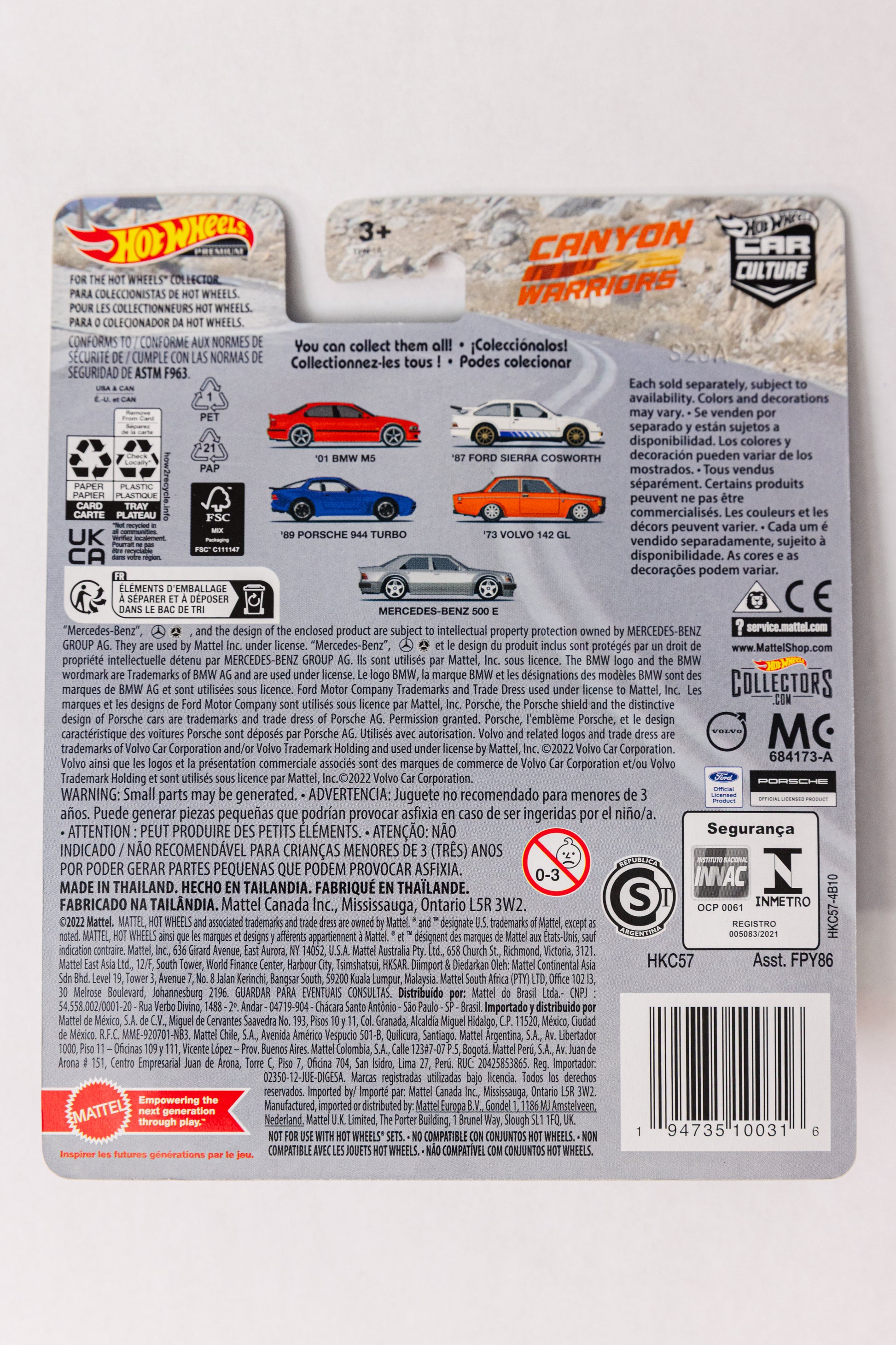 Canyon Carvers Mercedes-Benz 500 E - CHASE 0/5