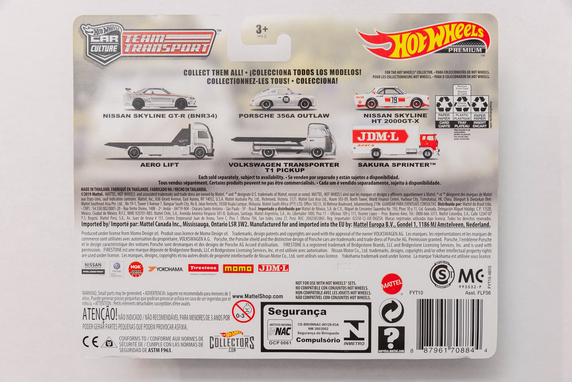 Team Transport Nissan Skyline GT-R (BNR34) + Aero Lift #12