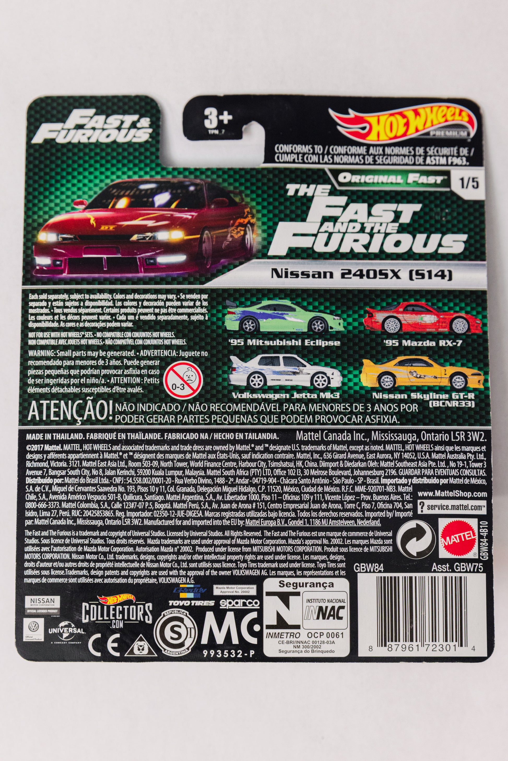 Fast & Furious Nissan 240SX (S14) - Original Fast 1/5