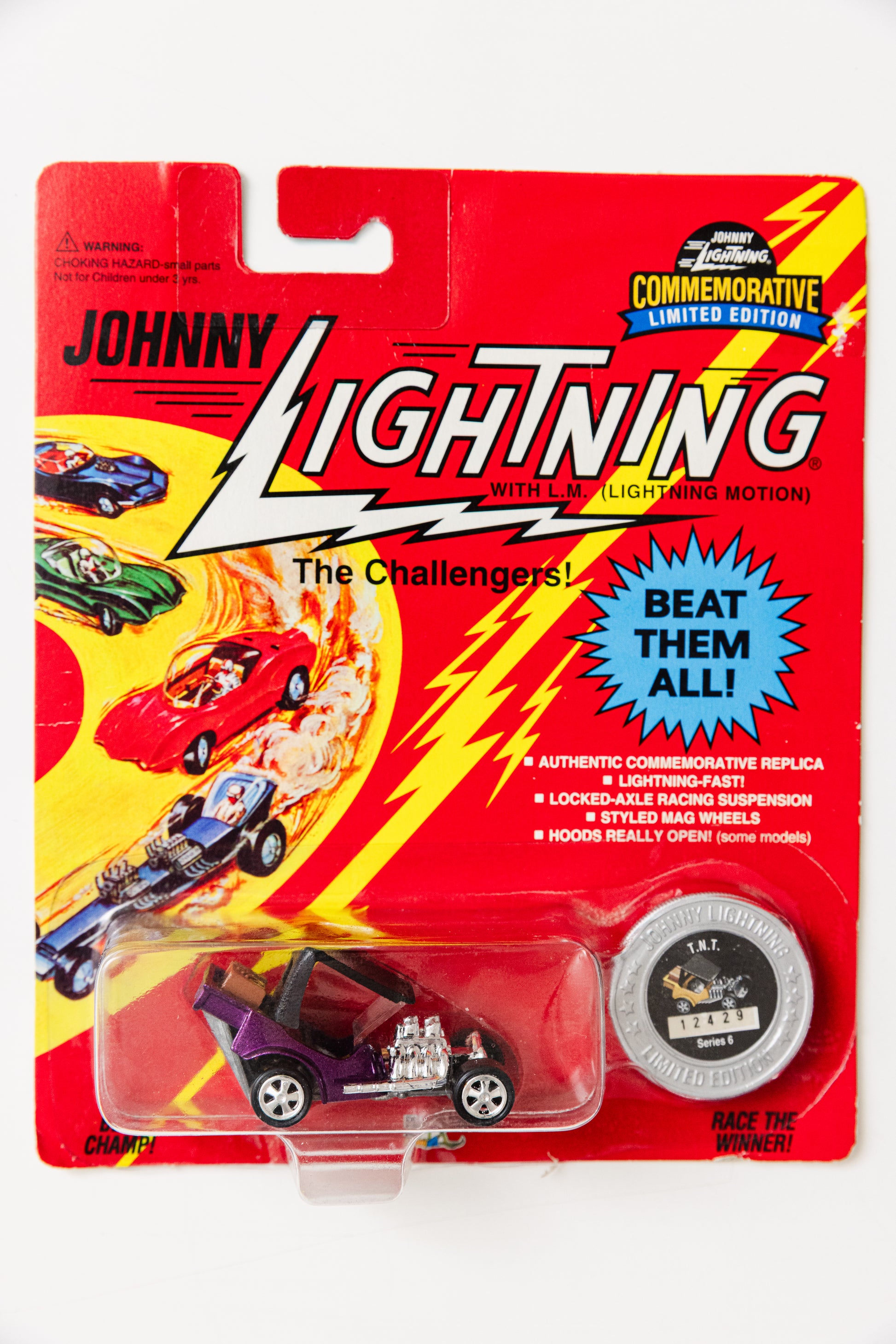 Johnny Lightning T.N.T. Commemorative Limited Edition - (Damaged Card)