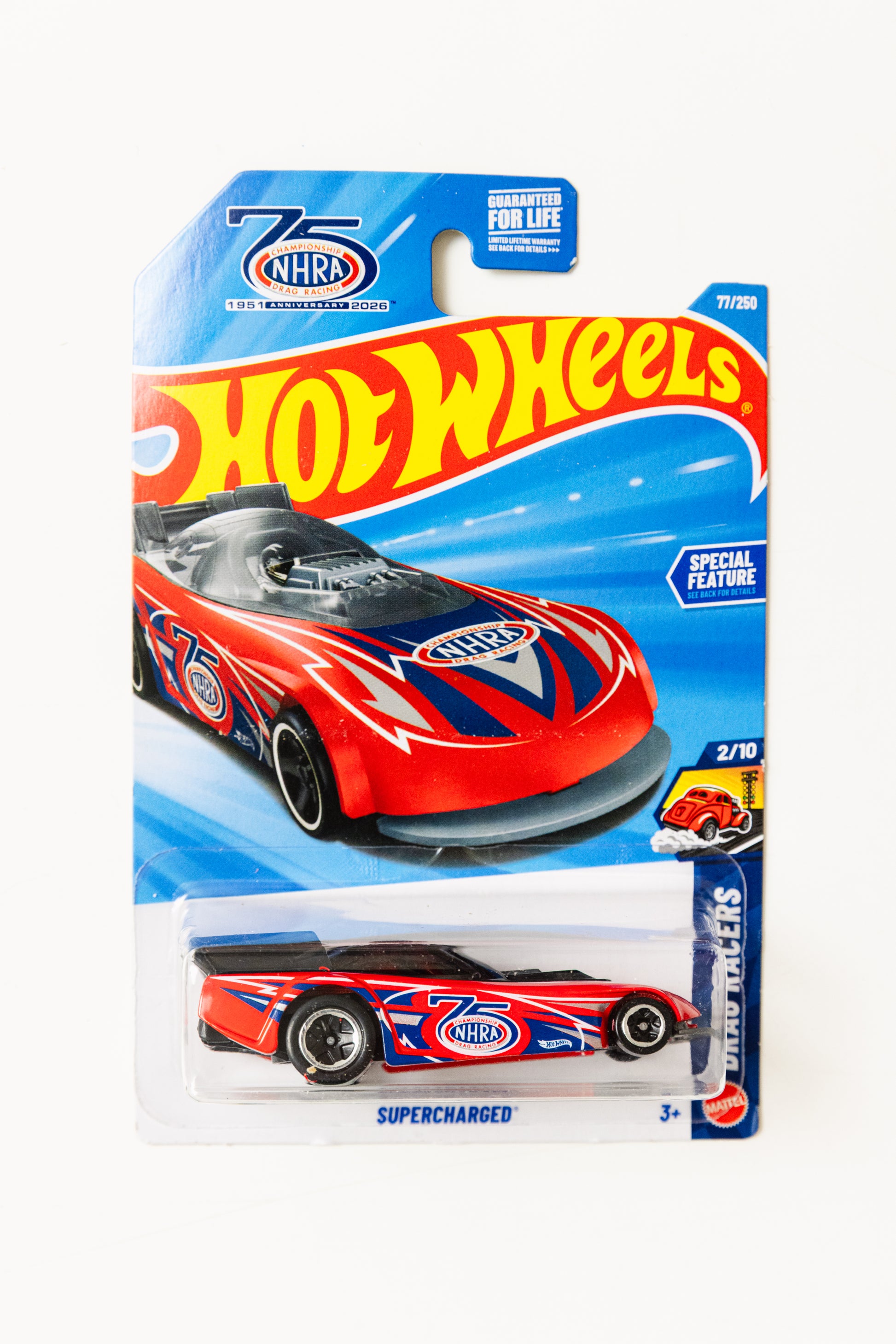 Supercharged - Drag Racers (Damaged Blister+Card)