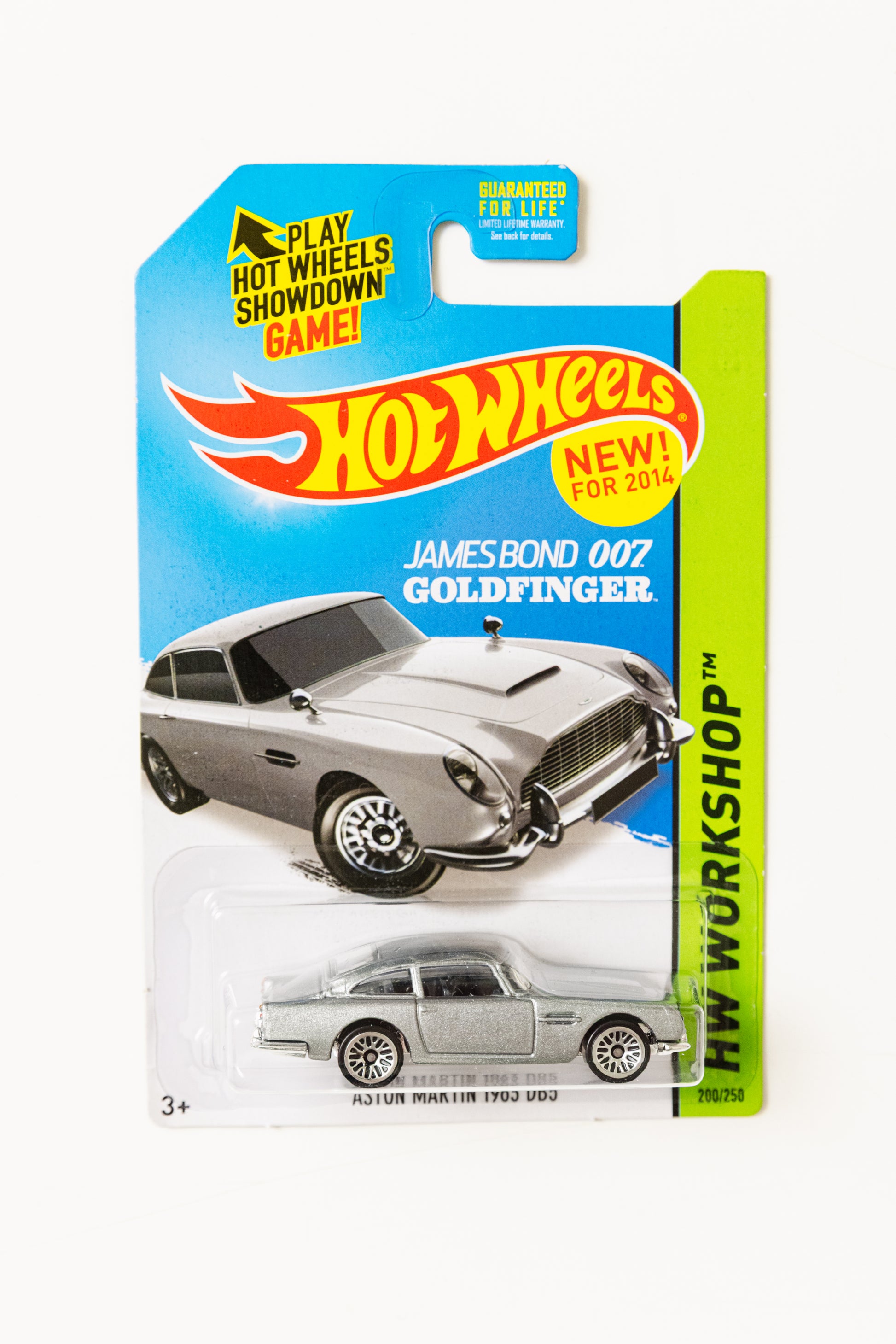 Aston Martin 1963 DB5 - HW Workshop (Damaged Blister)