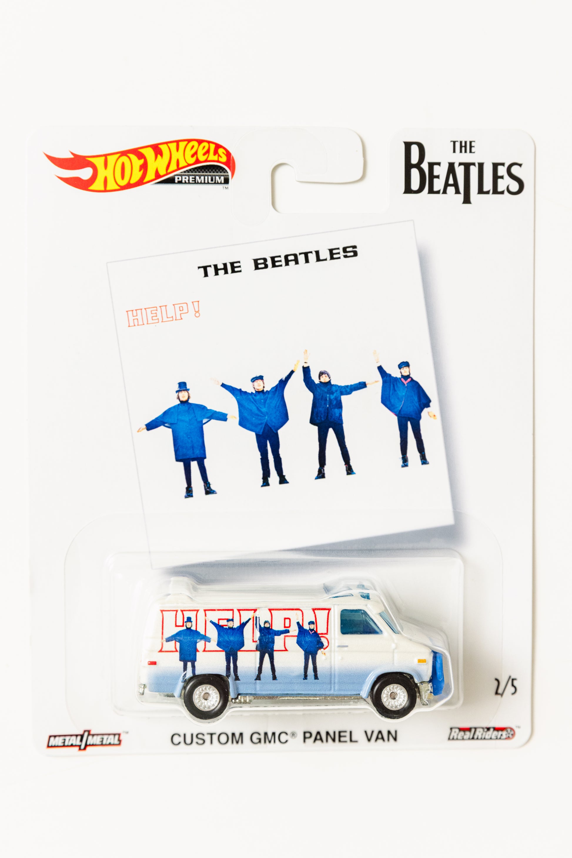 Pop Culture Custom GMC Panel Van - The Beatles (Damaged Card)