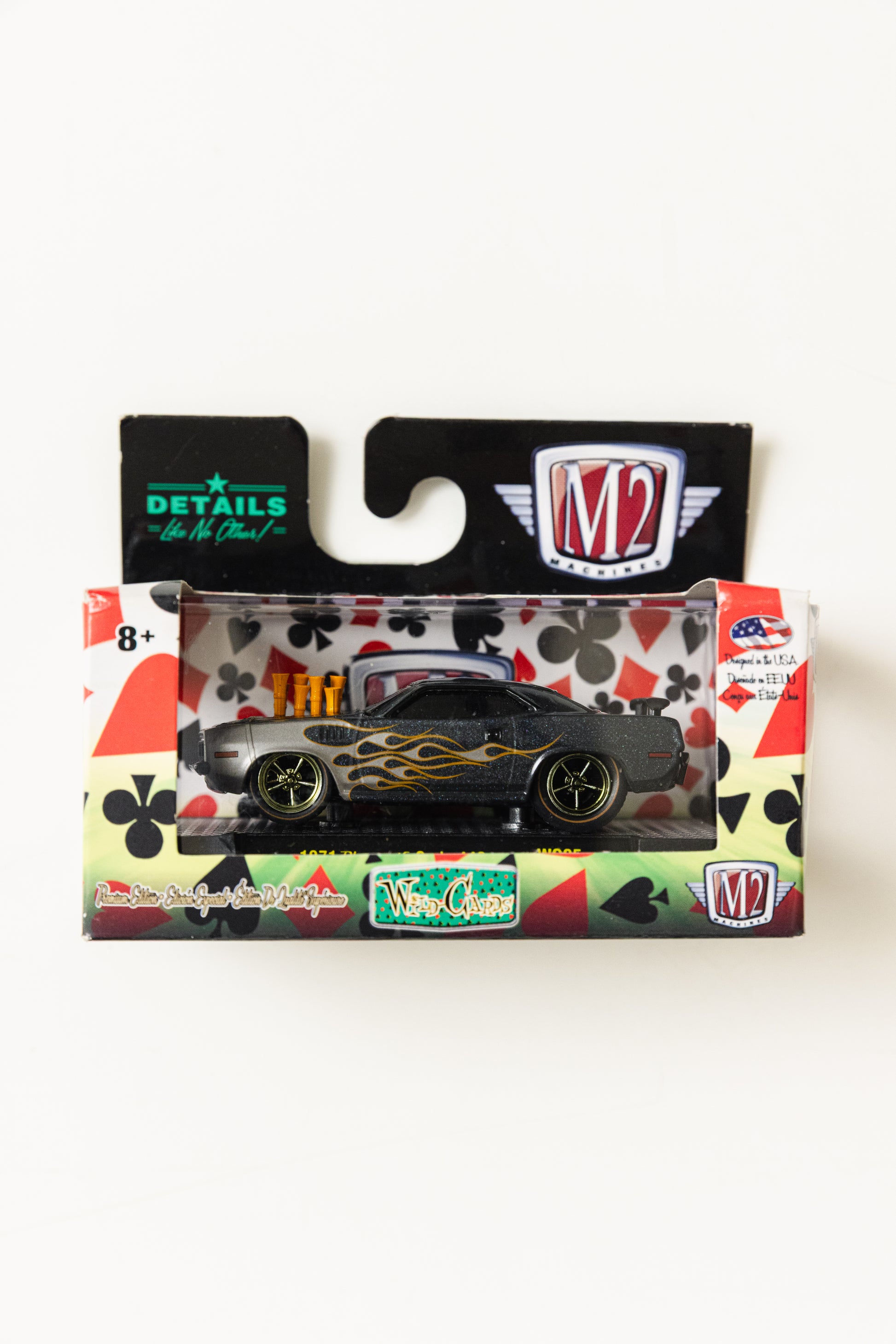 M2 Machines 1971 Plymouth Cuda 440 - Wild-Cards