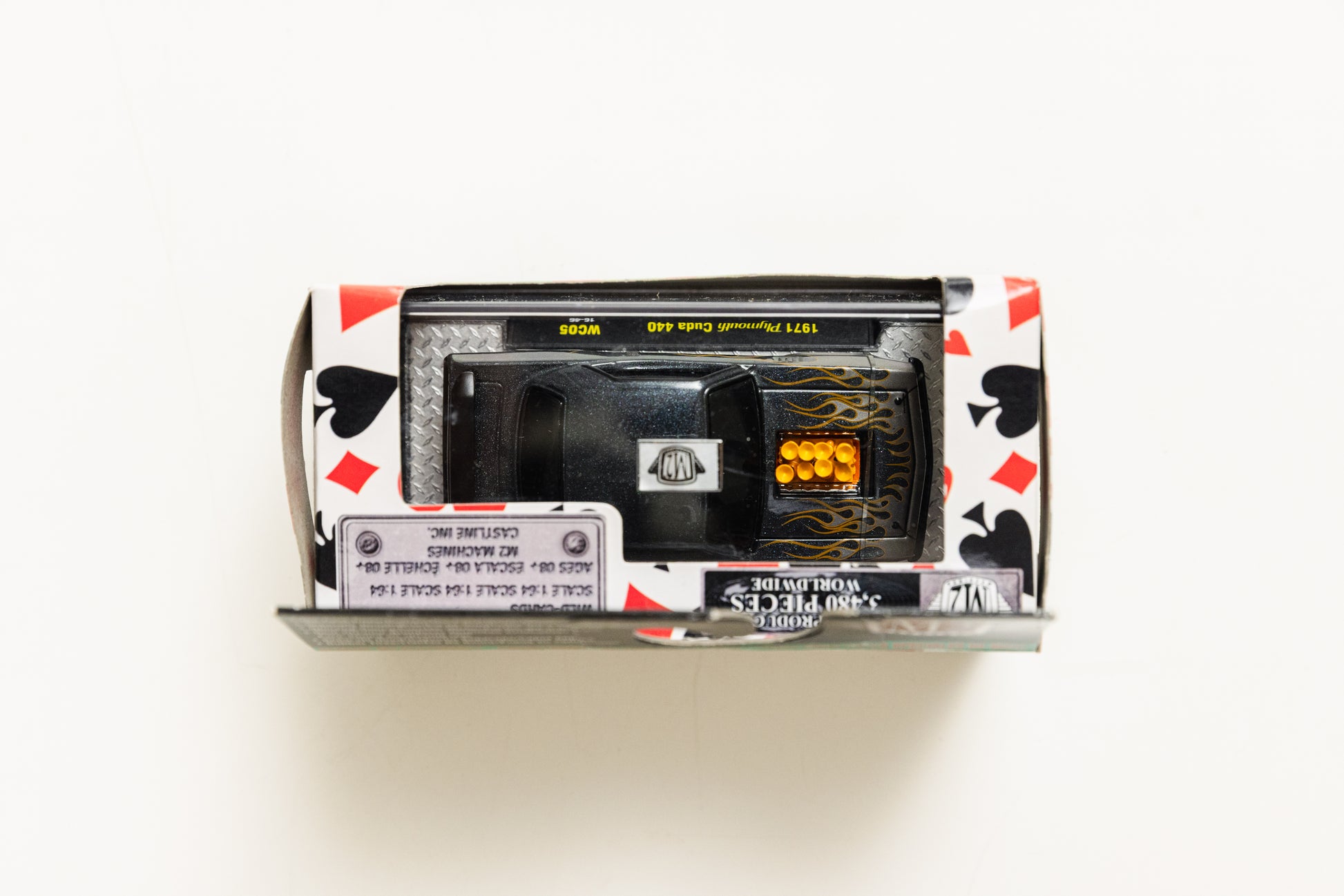 M2 Machines 1971 Plymouth Cuda 440 - Wild-Cards