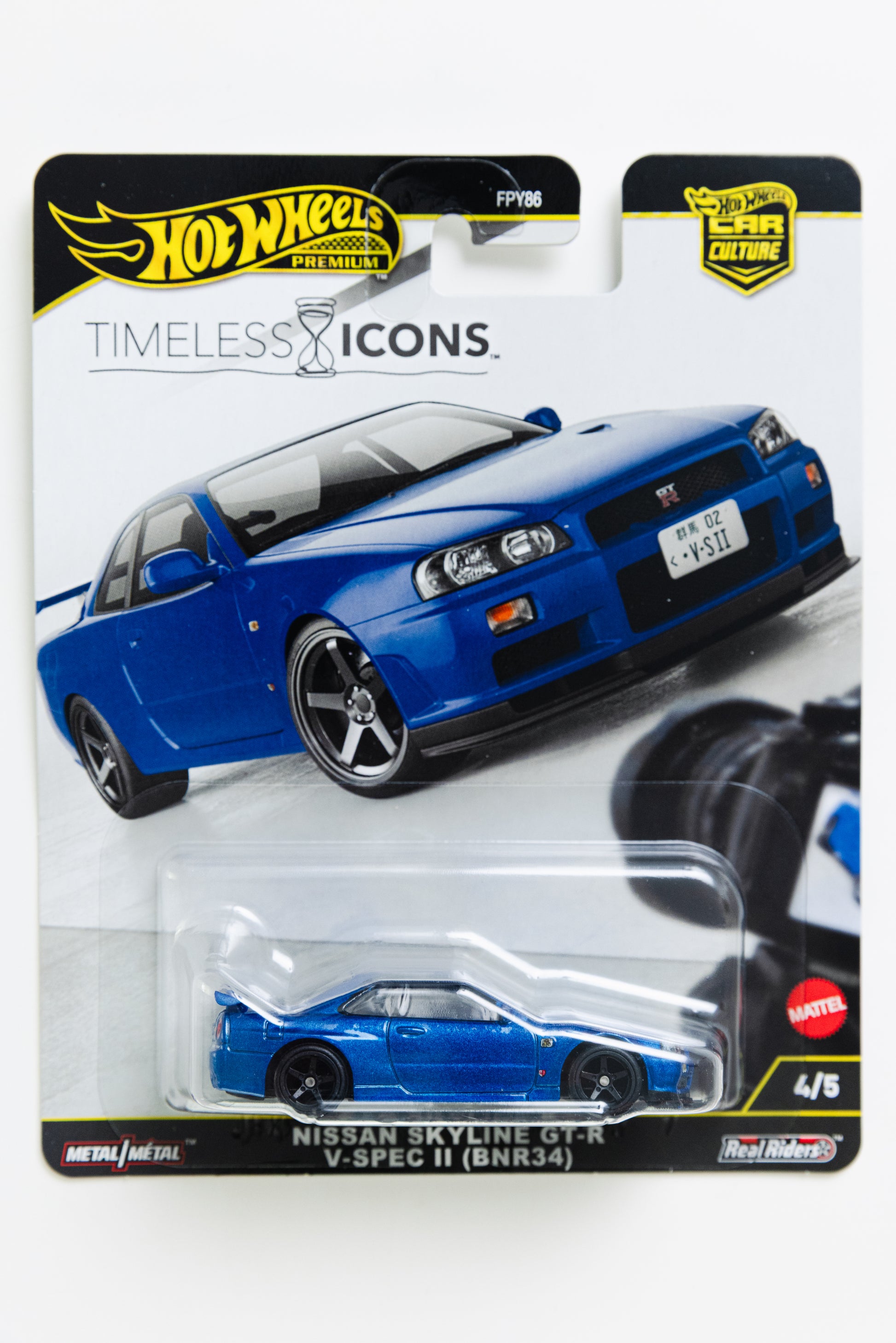 Timeless Icons Nissan Skyline GT-R V-Spec II (BNR34)