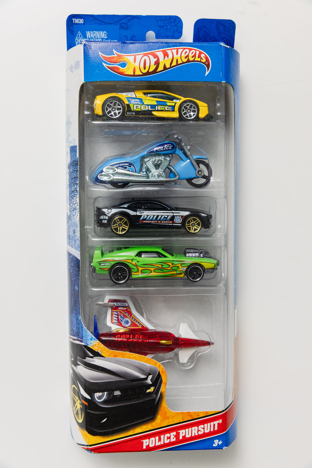 Police Pursuit 5 Pack - Scorchin' Scooter (Damaged Card)