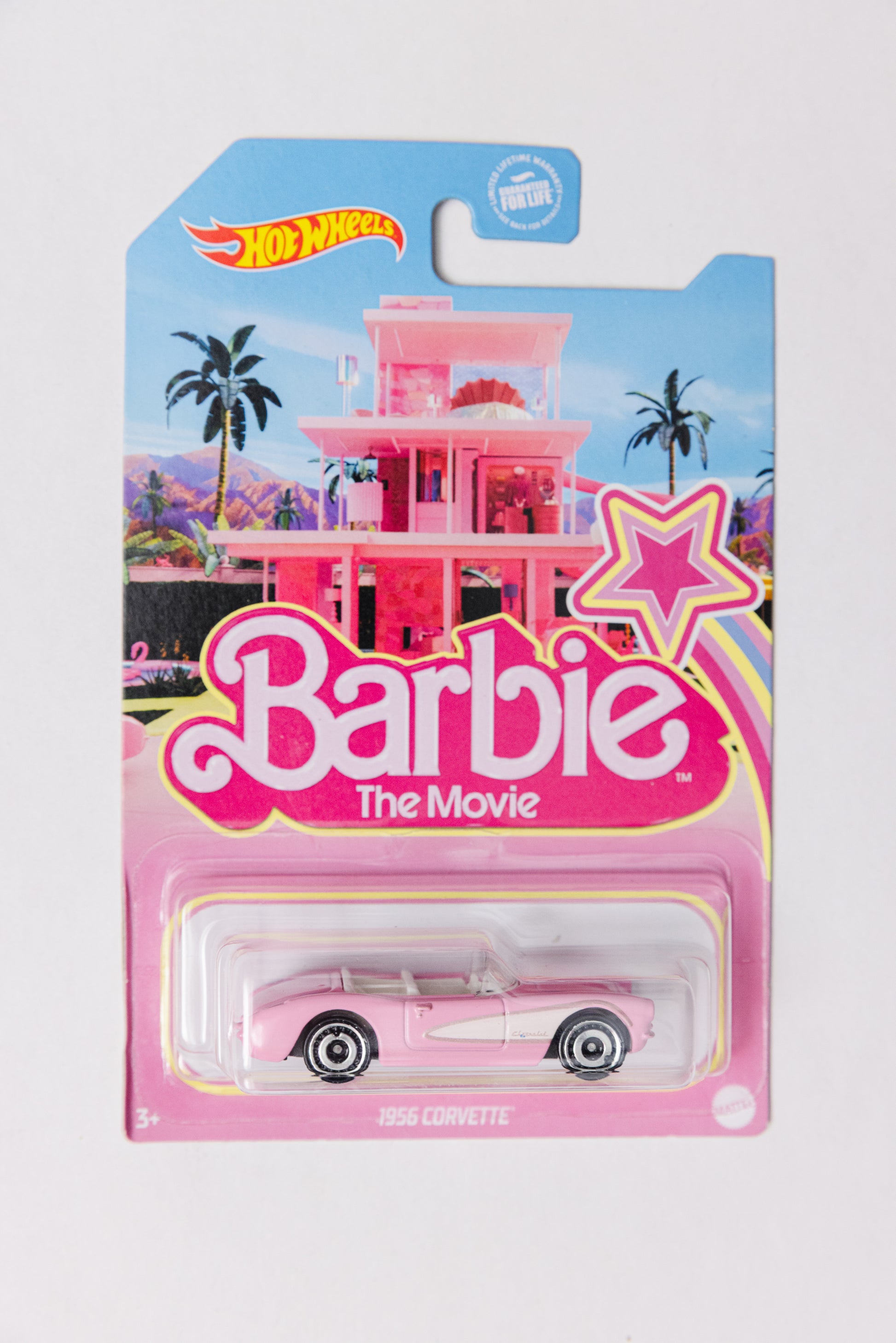 Barbie Movie 1956 Corvette (Damaged Card)
