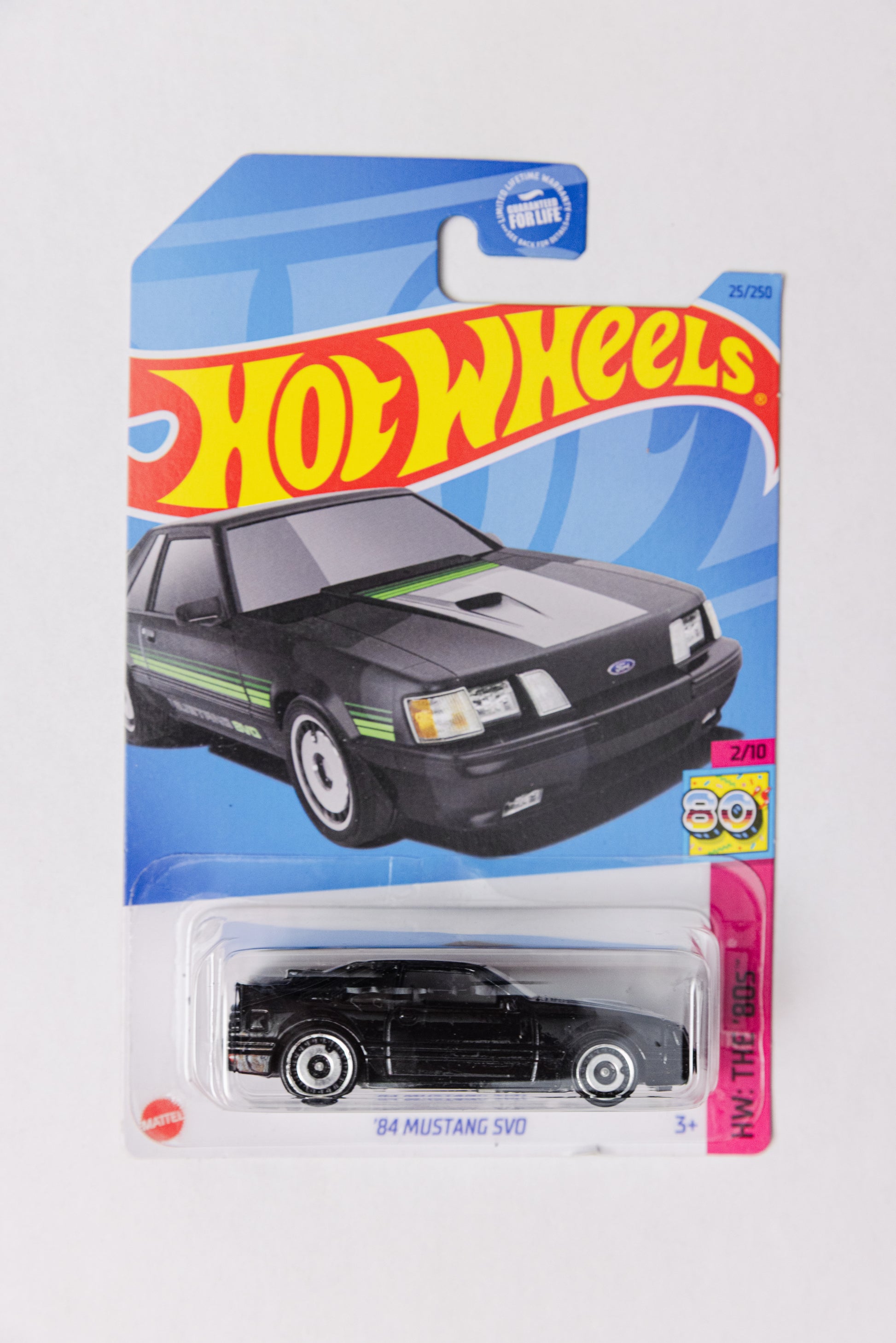 '84 Mustang SVO ERROR - HW: The '80s (NO SIDE TAMPO)