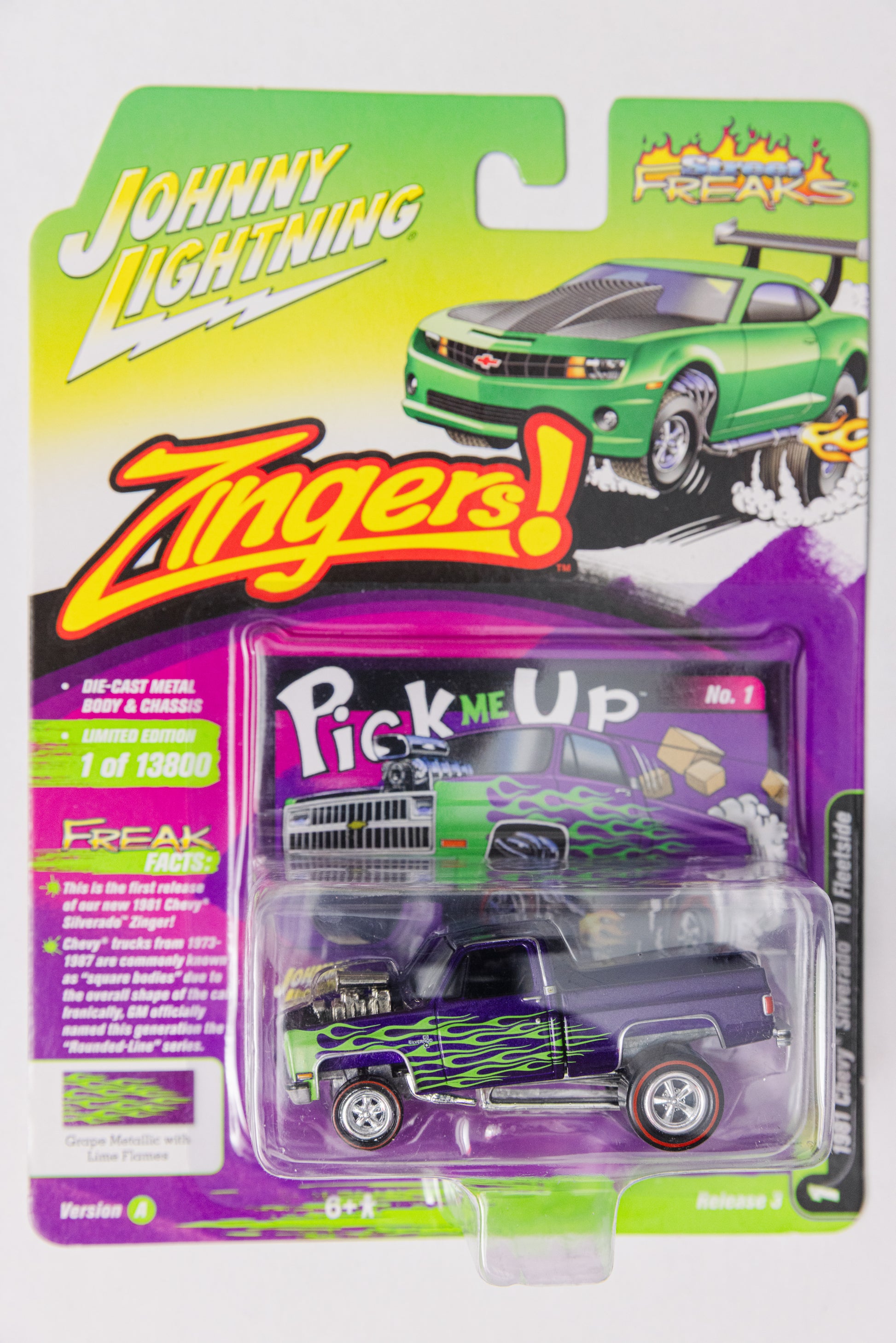 Johnny Lightning Zingers! 1981 Chevy Silverado Fleetside