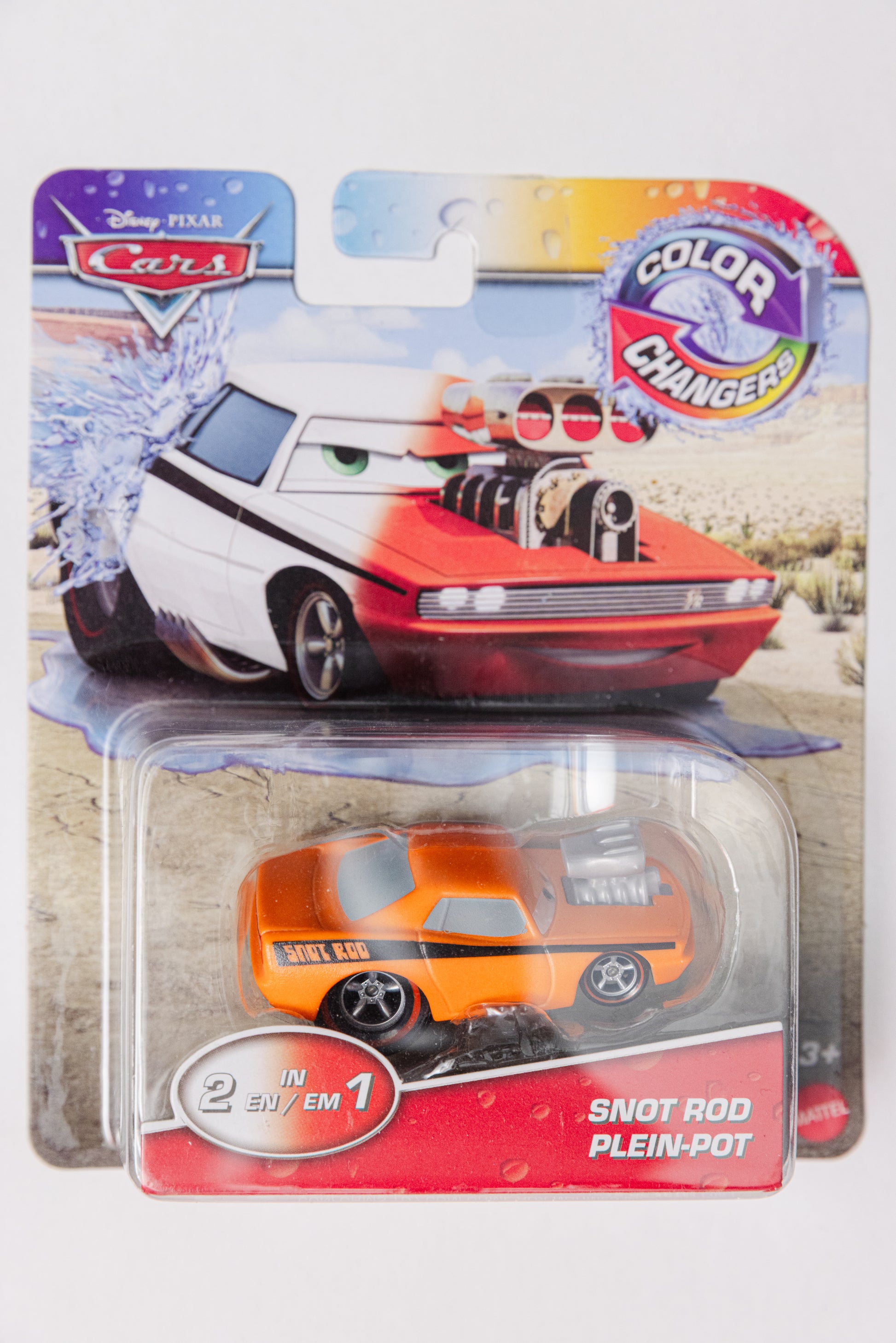 Cars Disney Color Changers Snot Rod