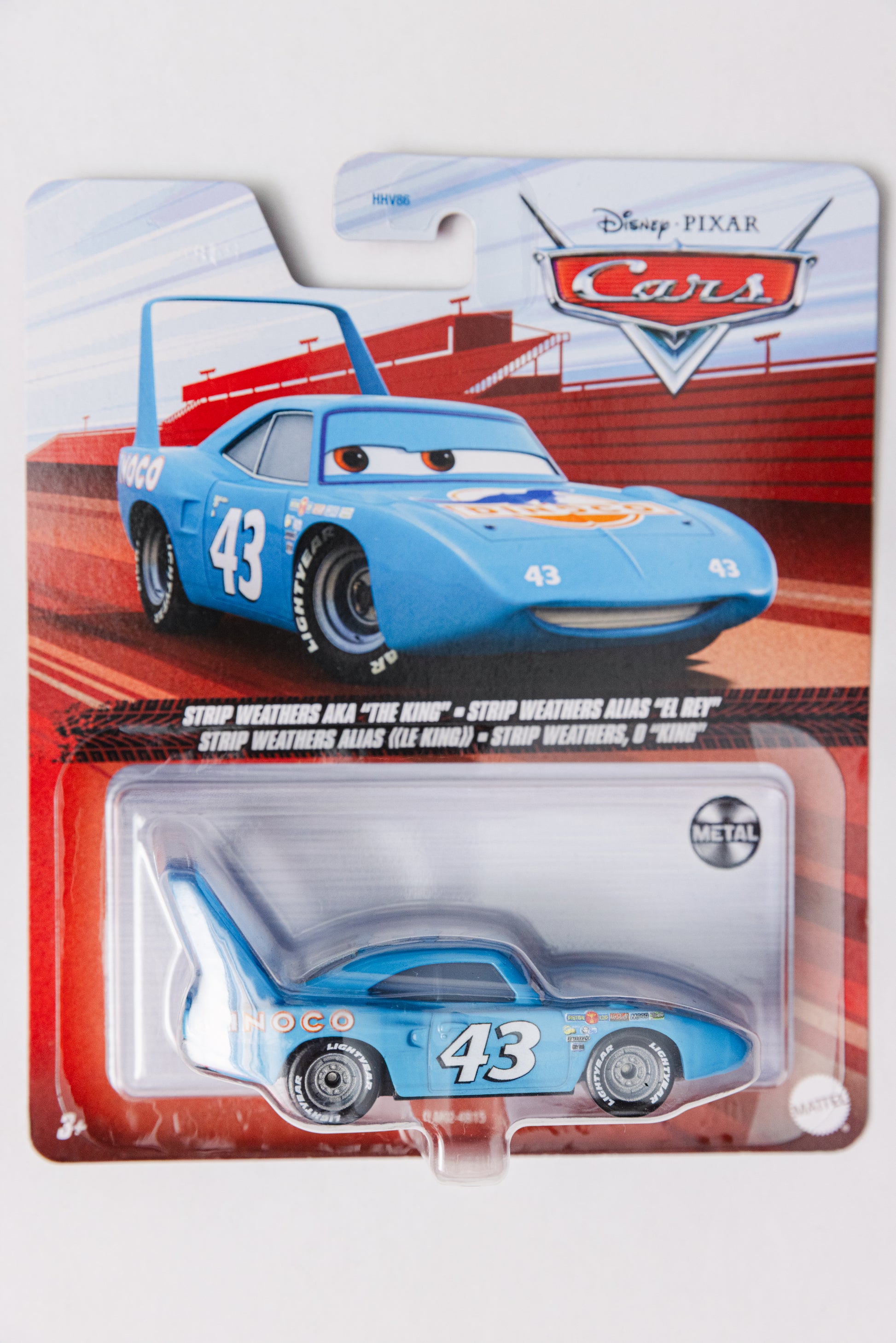 Cars Disney The King - Metal