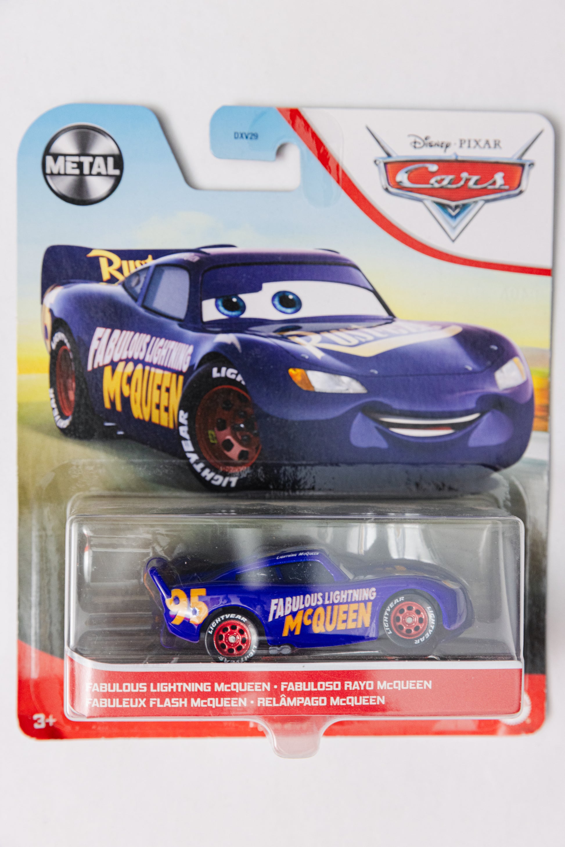 Cars Disney Fabulous Lightning Mcqueen - Metal (Soft Corners)