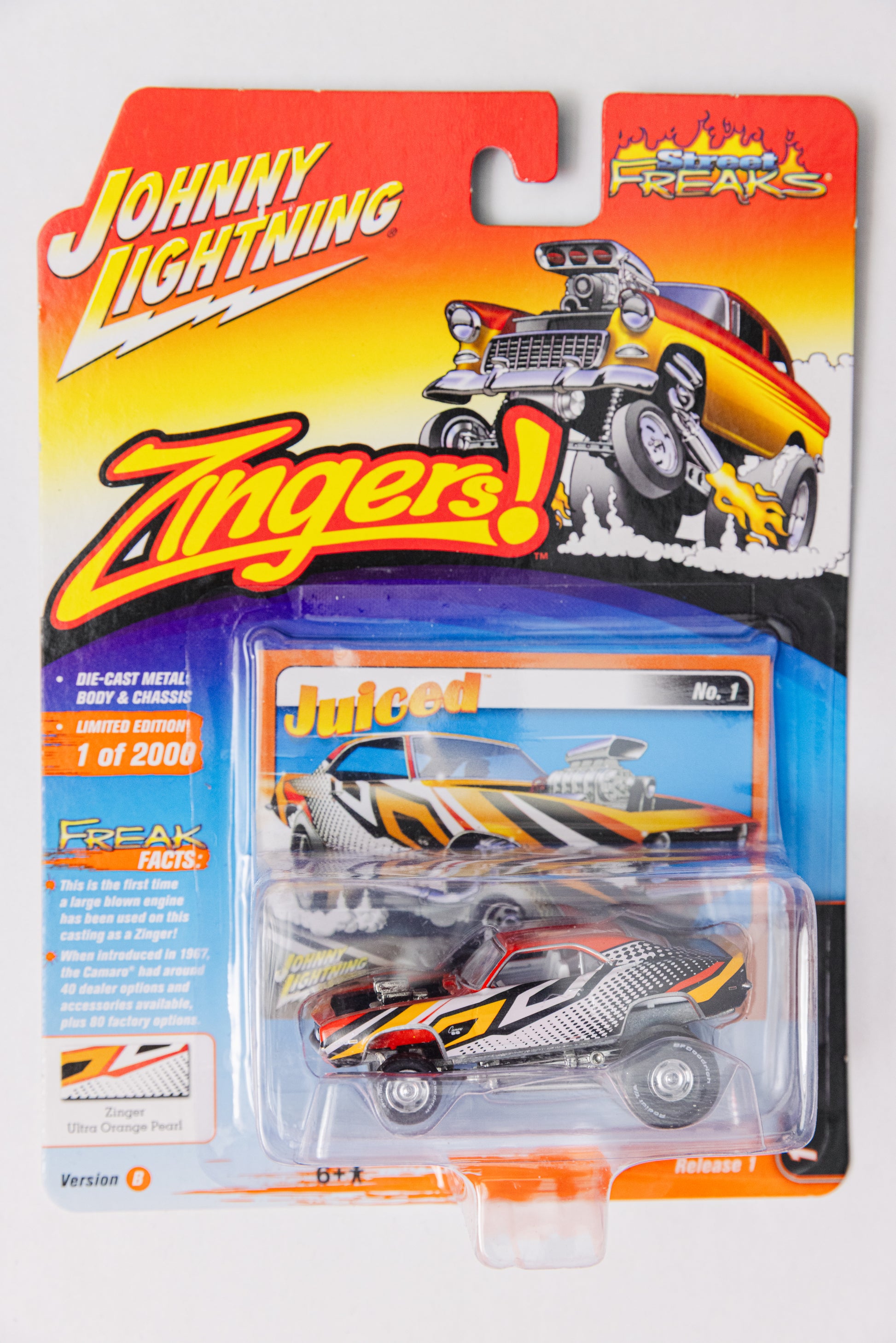 Johnny Lightning Zingers! 1969 Camaro Juiced