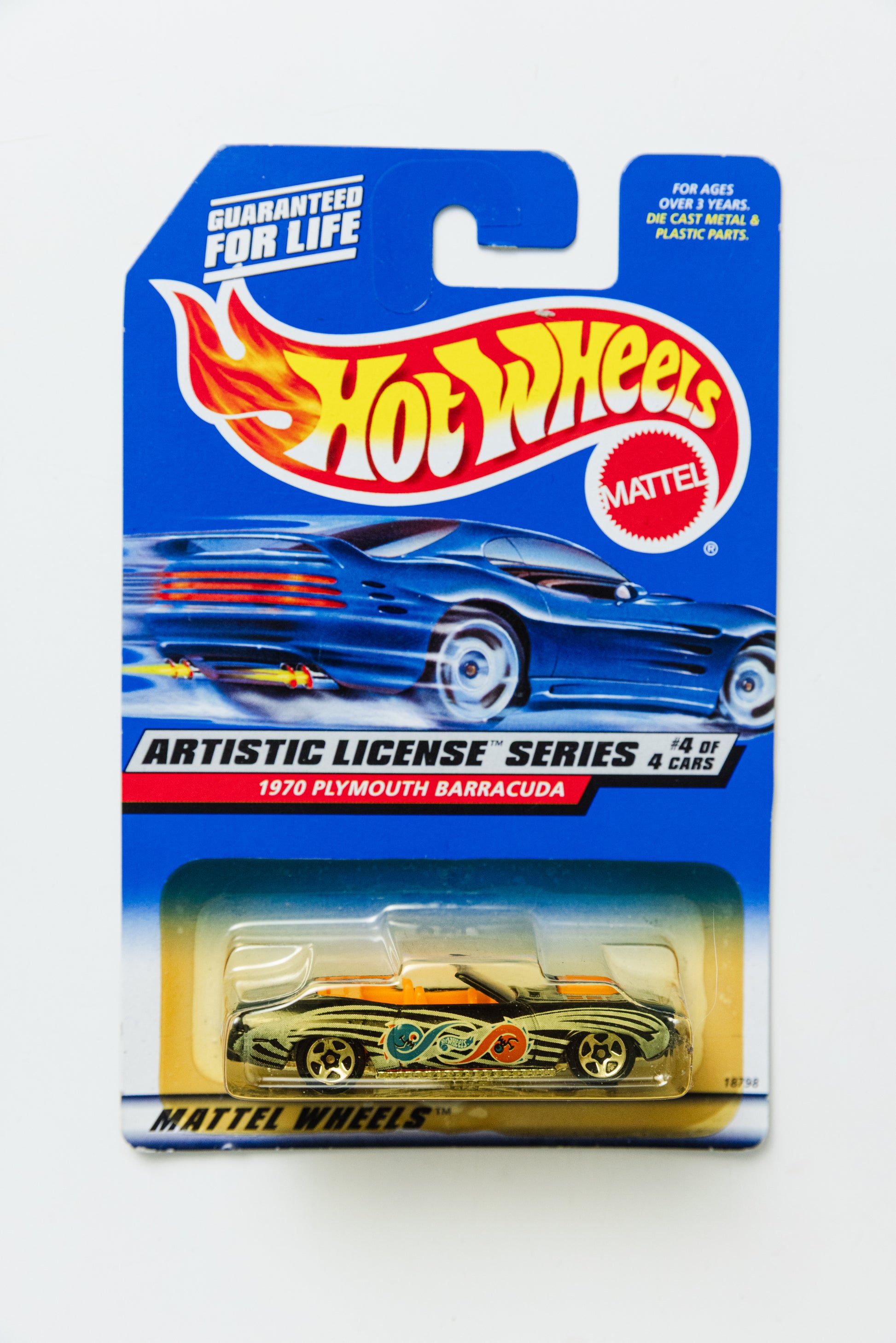 1970 Plymouth Barracuda - Artistic License Series (Yellow Blister)