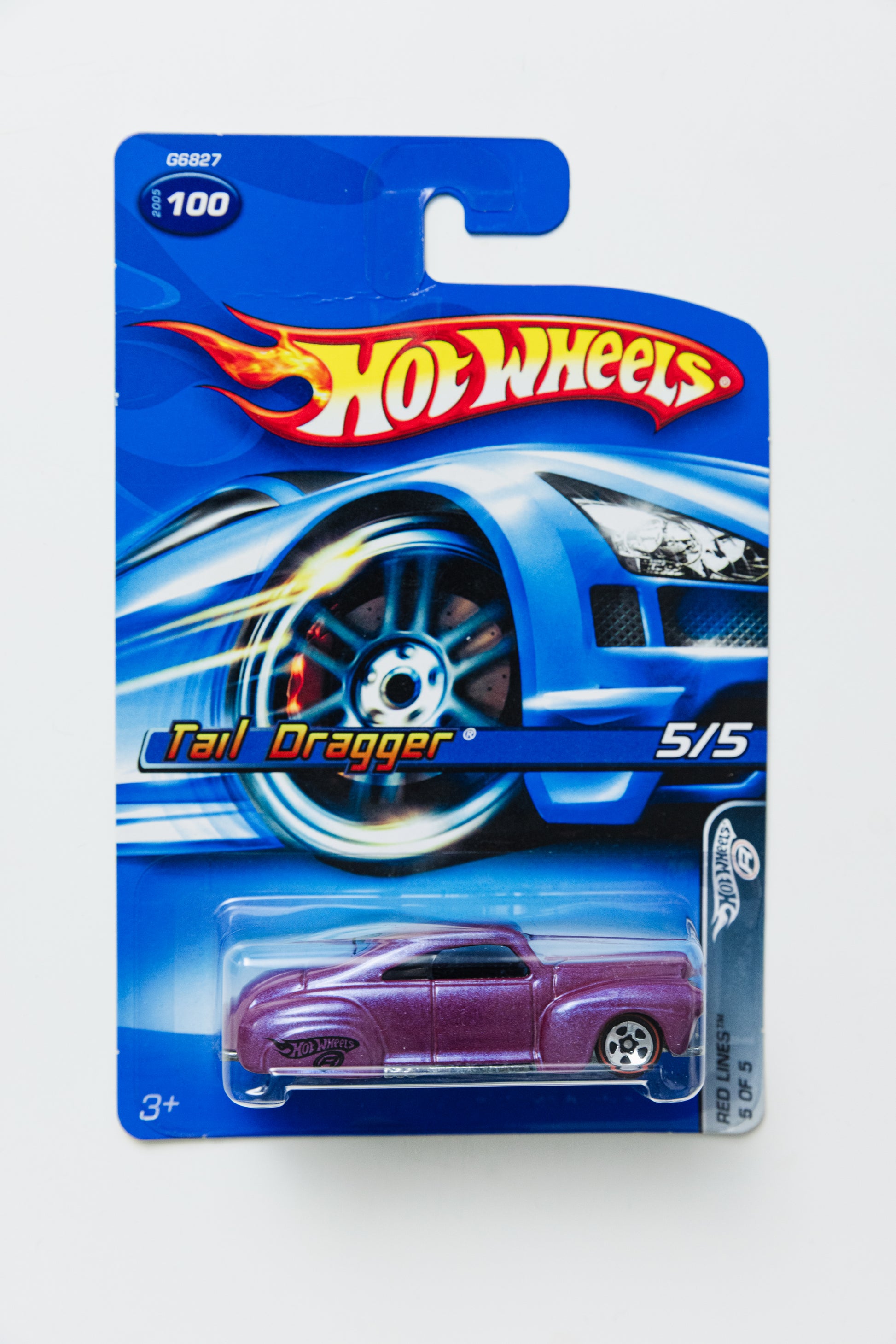 Tail Dragger - Red Lines (Damaged Blister+Card)