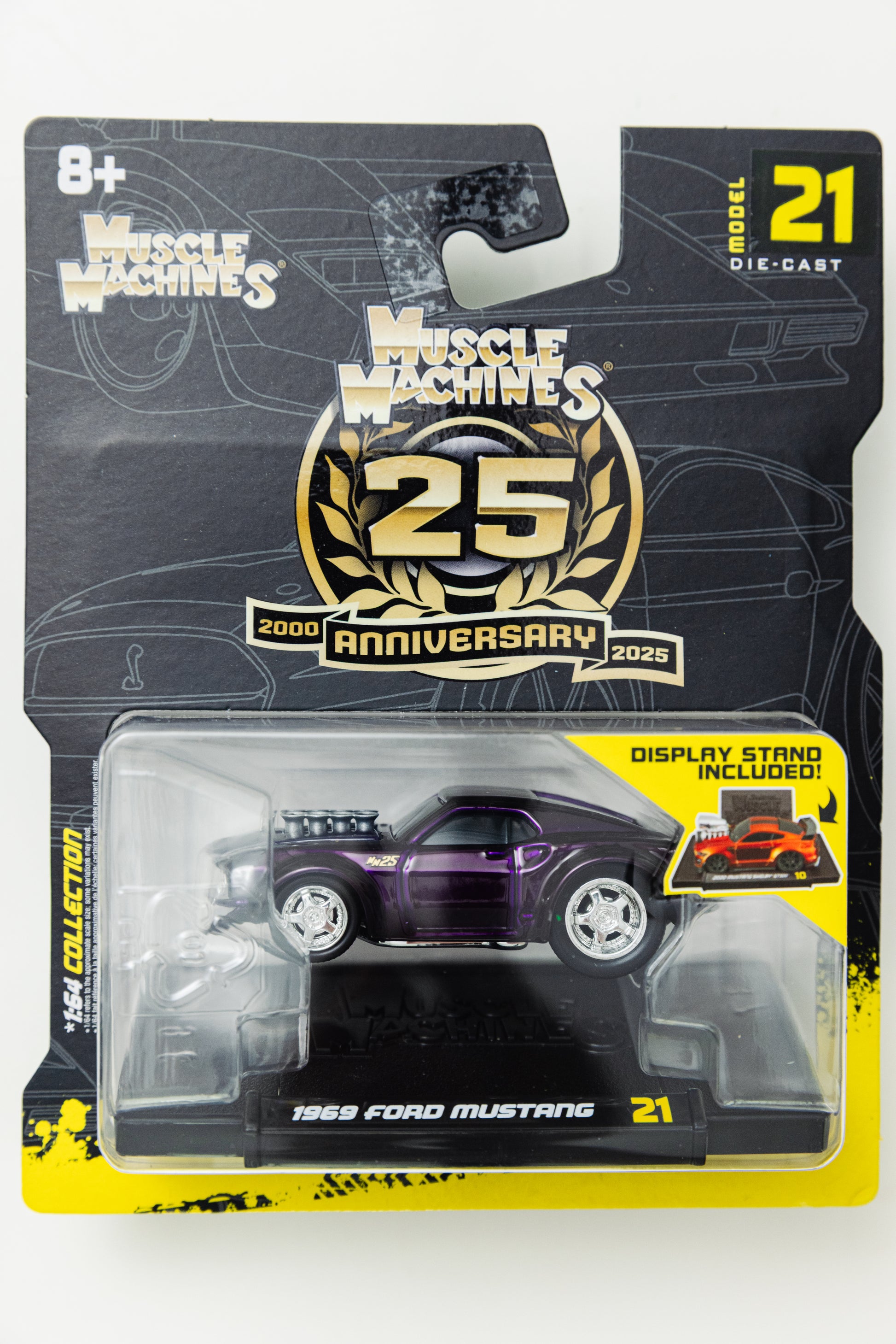 Muscle Machines 1969 Ford Mustang #21 - 25th Anniversary