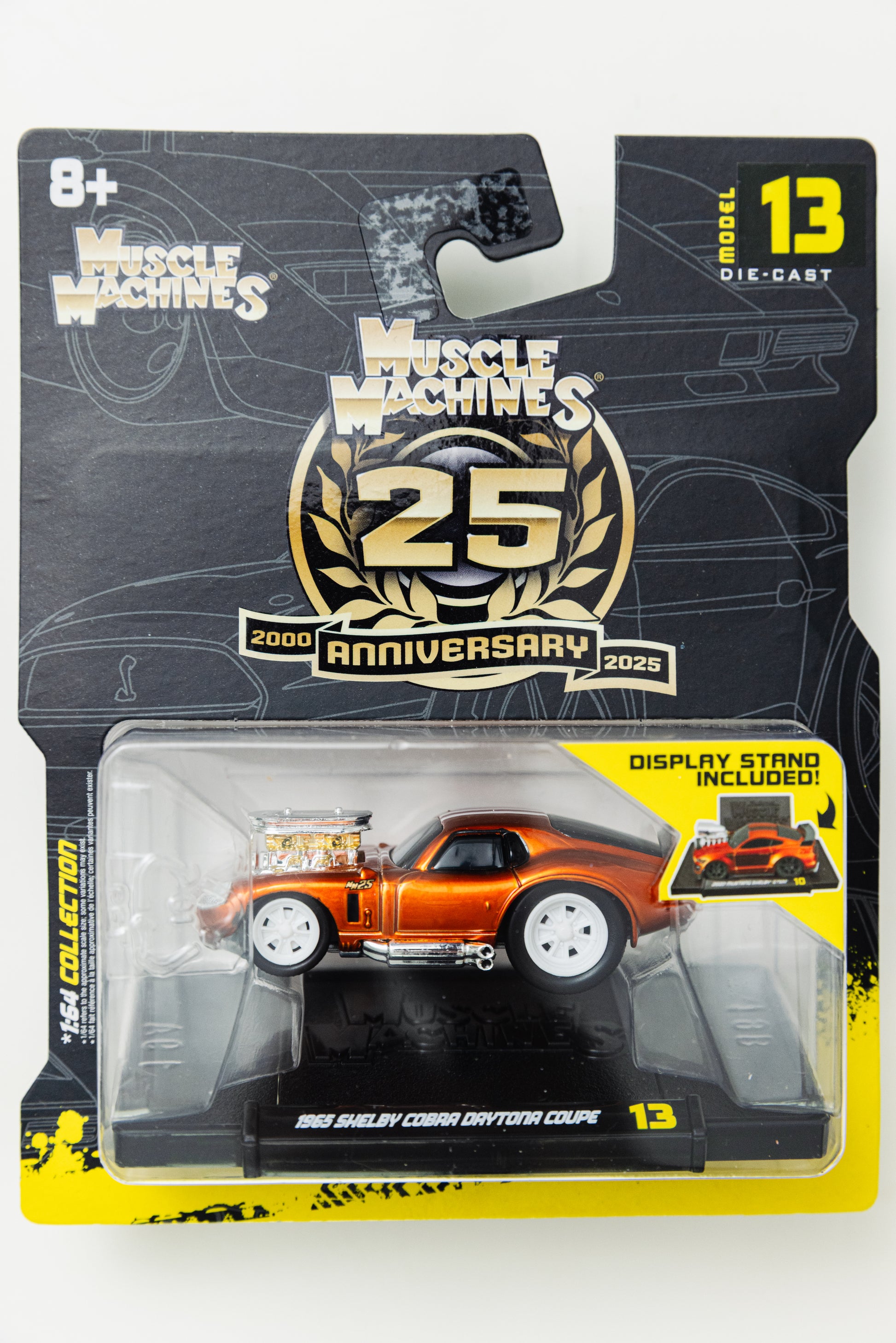 Muscle Machines 1965 Shelby Cobra Daytona Coupe #13 - 25th Anniversary