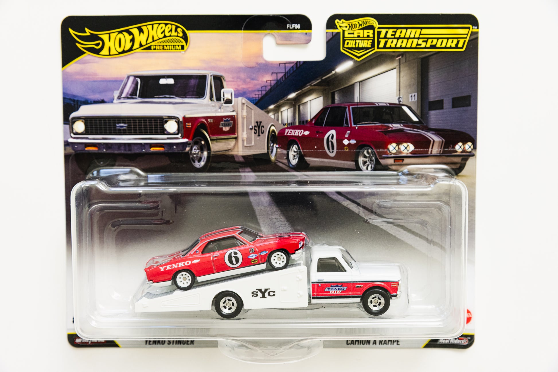 Team Transport '66 Chevrolet Corvair Yenko Stinger - '72 Chevy Ramp Truck #91