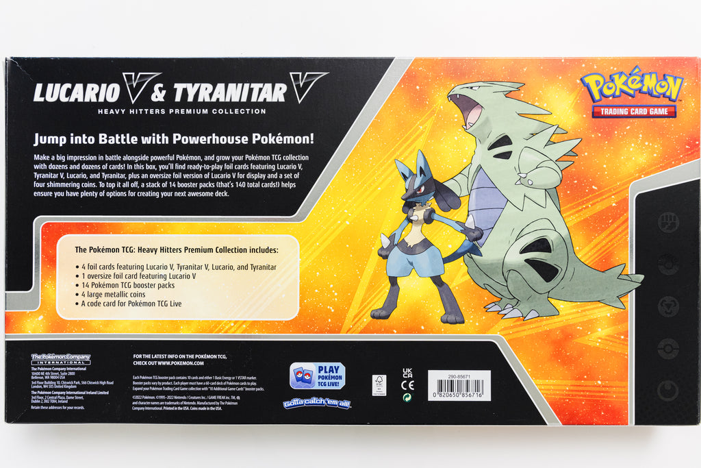 Pokemon TCG - Heavy Hitters Premium Collection (SEALED) (Damaged Cardboard)