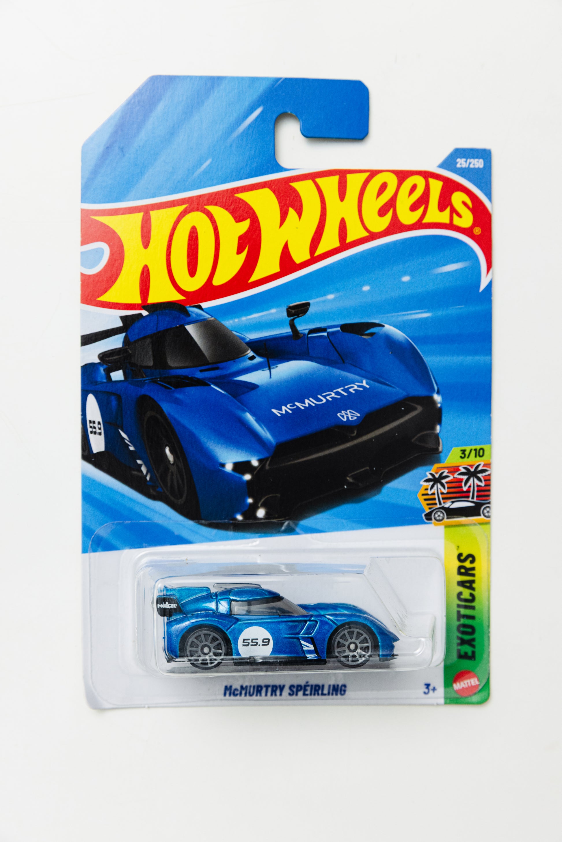 McMurtry Speirling - Exoticars (Damaged Blister+Card)