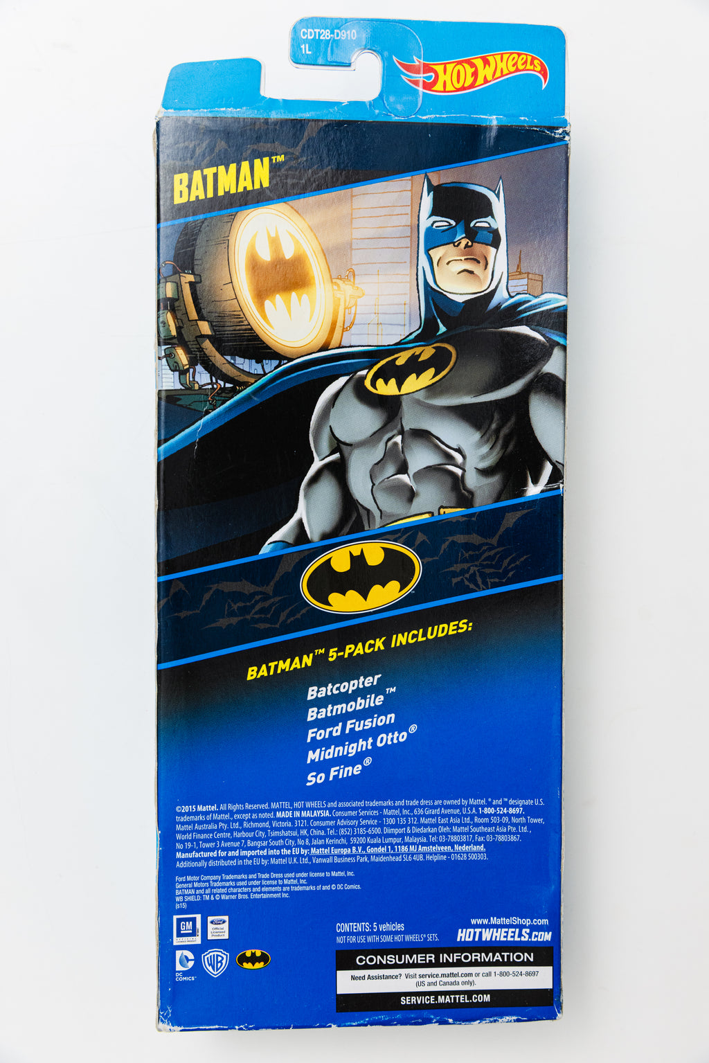 Multipack Batman 5-Pack (Damaged Card)