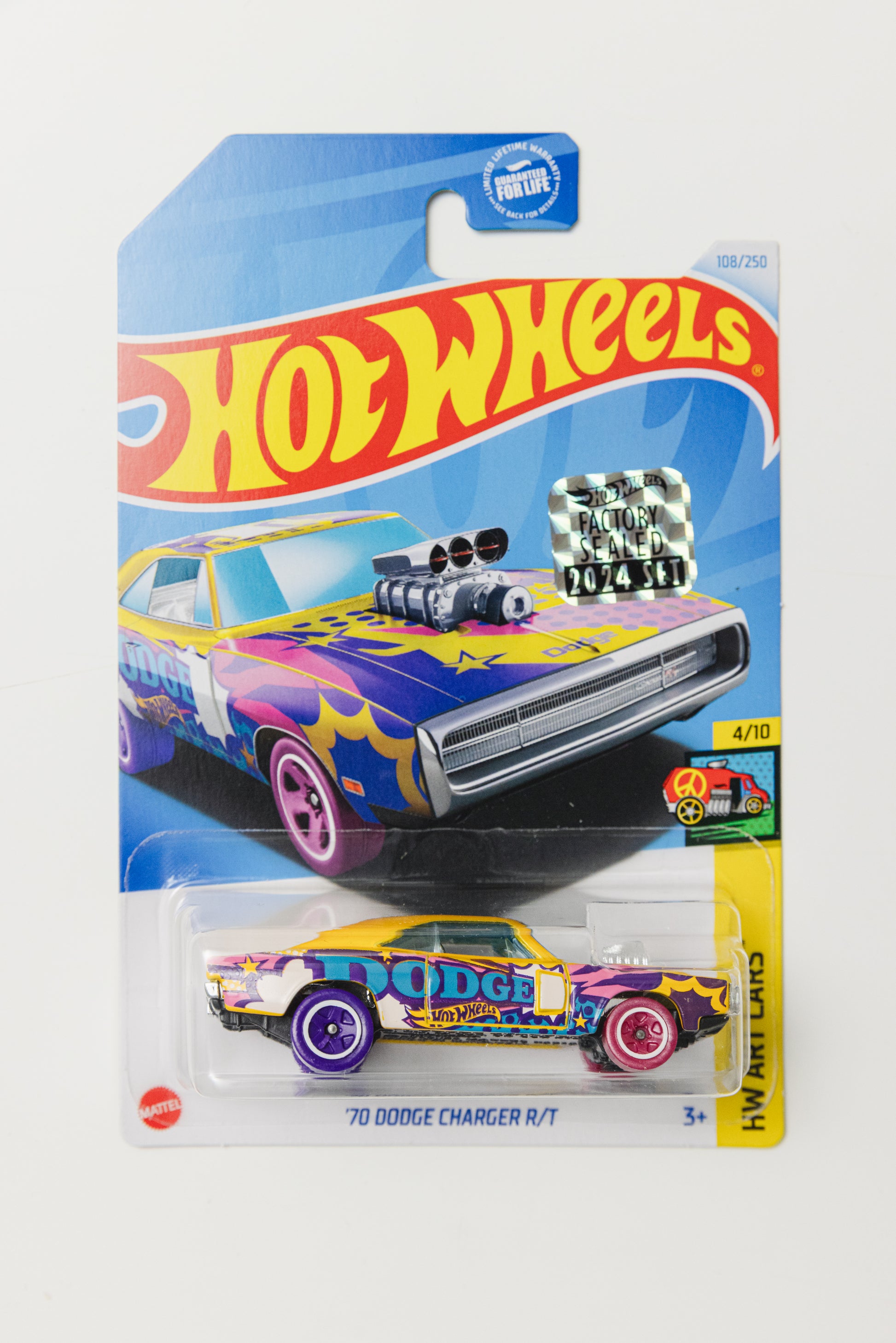 '70 Dodge Charger R/T - FACTORY SEALED HW Art Cars