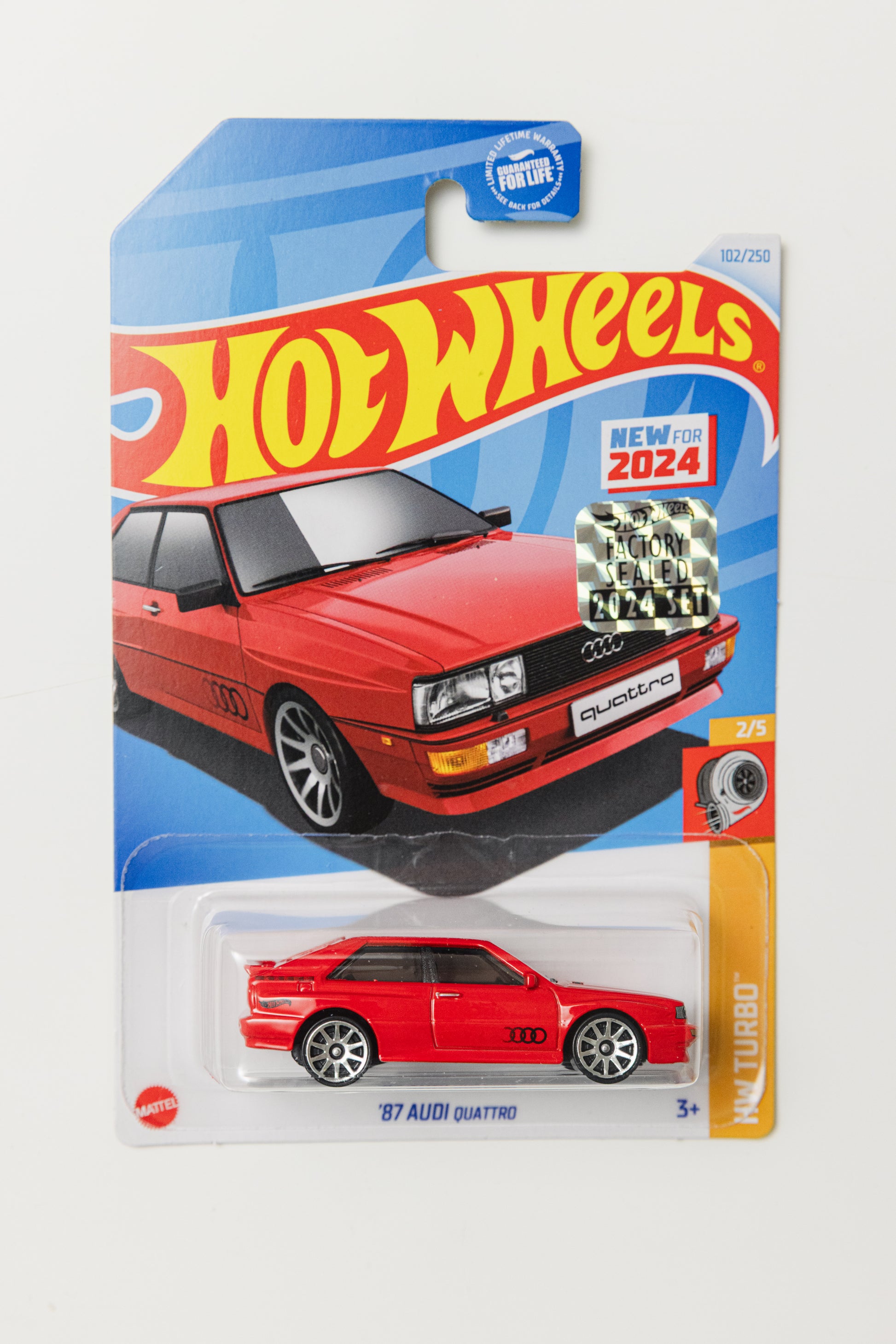 '87 Audi Quattro - FACTORY SEALED HW Turbo
