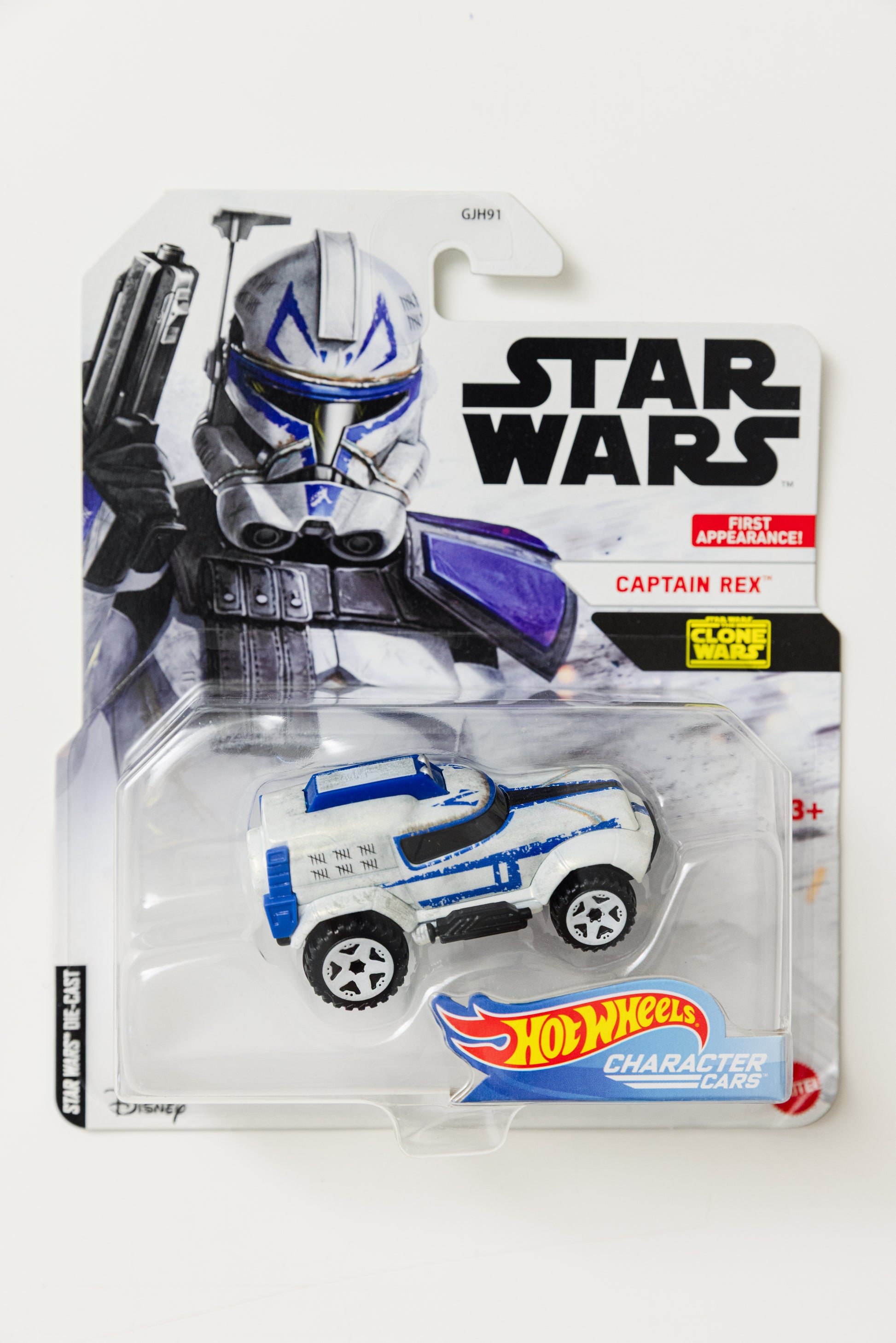 Star Wars Captain Rex - Character Cars (Damaged Card)