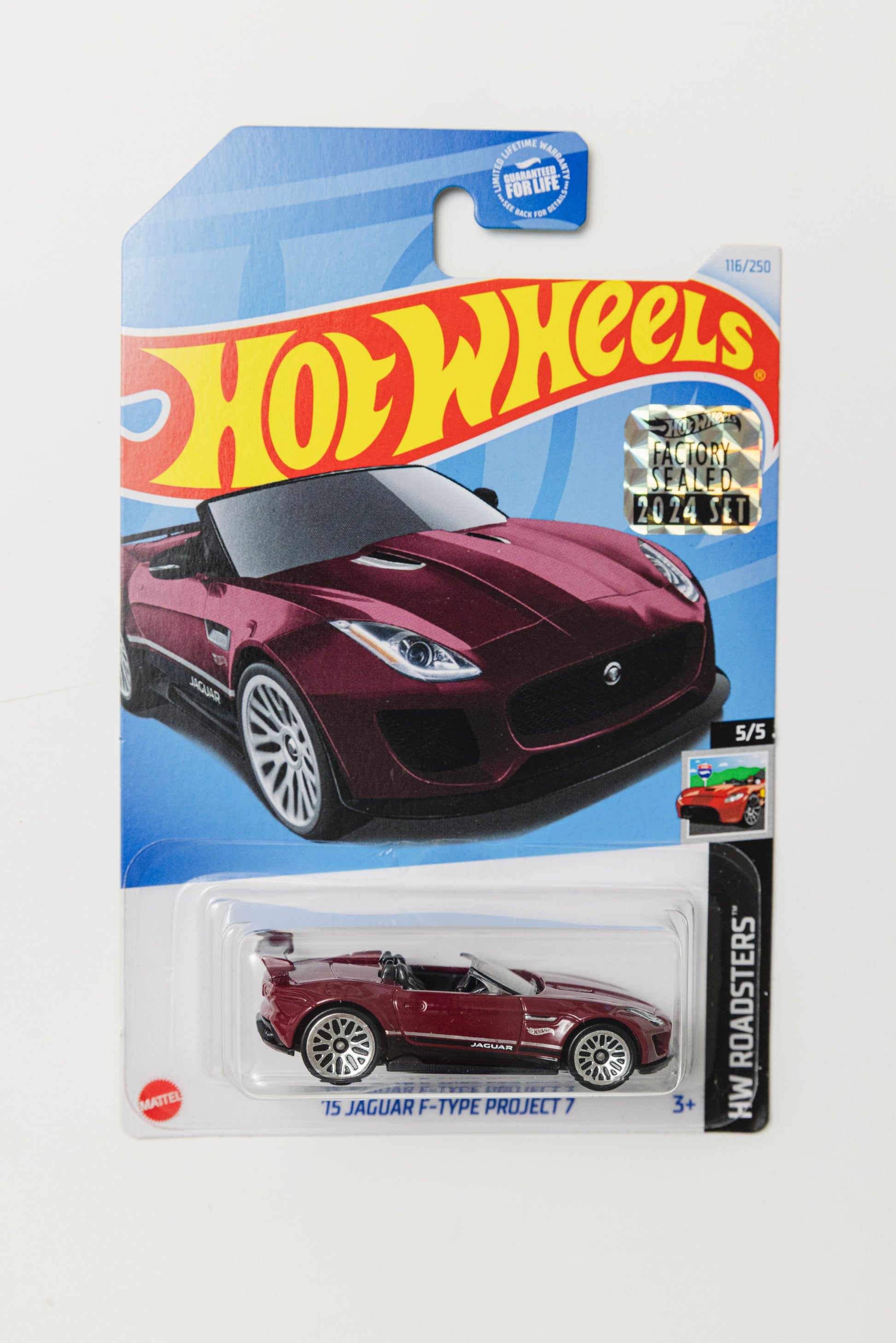 '15 Jaguar F-Type Project 7 - FACTORY SEALED HW Roadsters