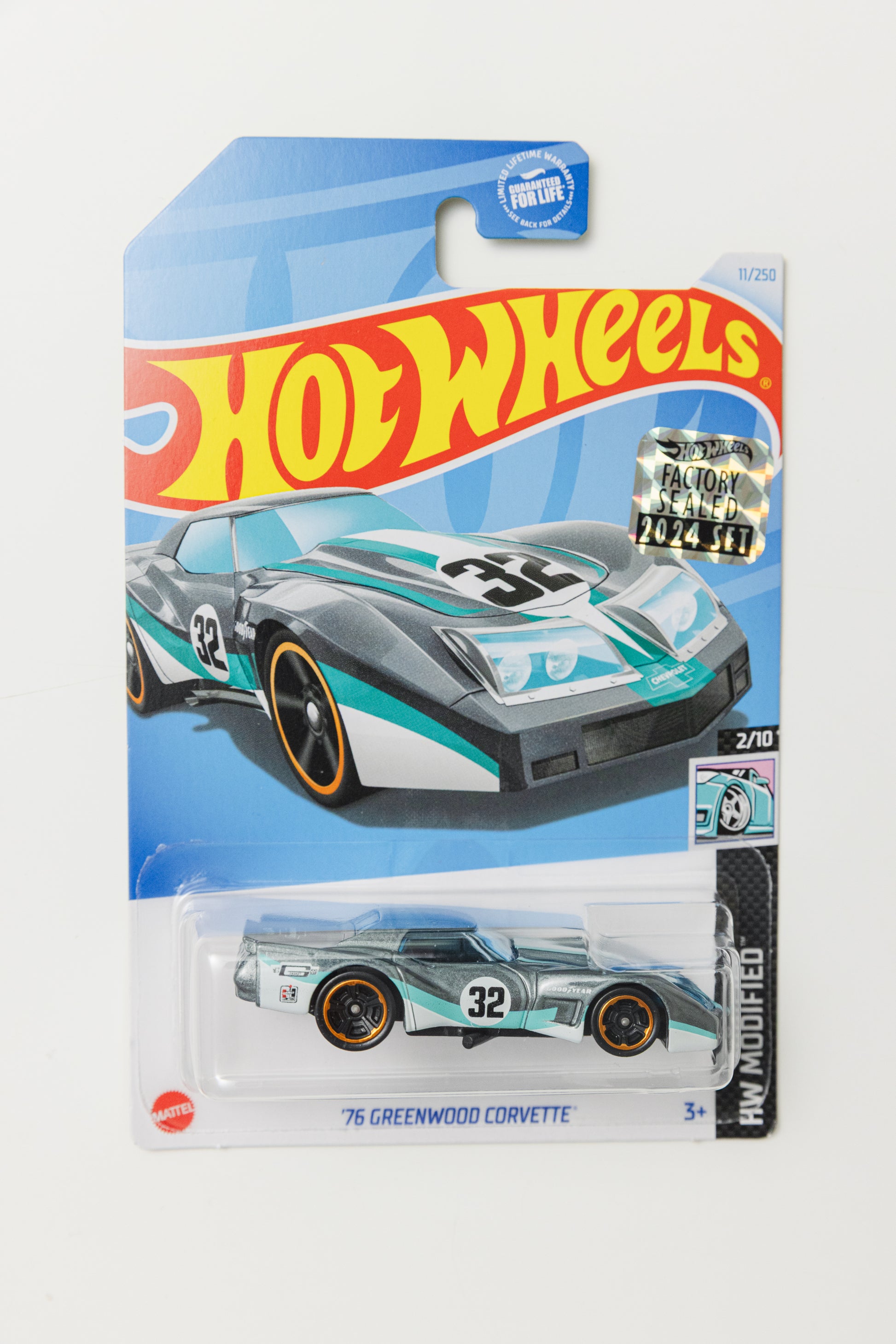 '76 Greenwood Corvette - FACTORY SEALED HW Modified