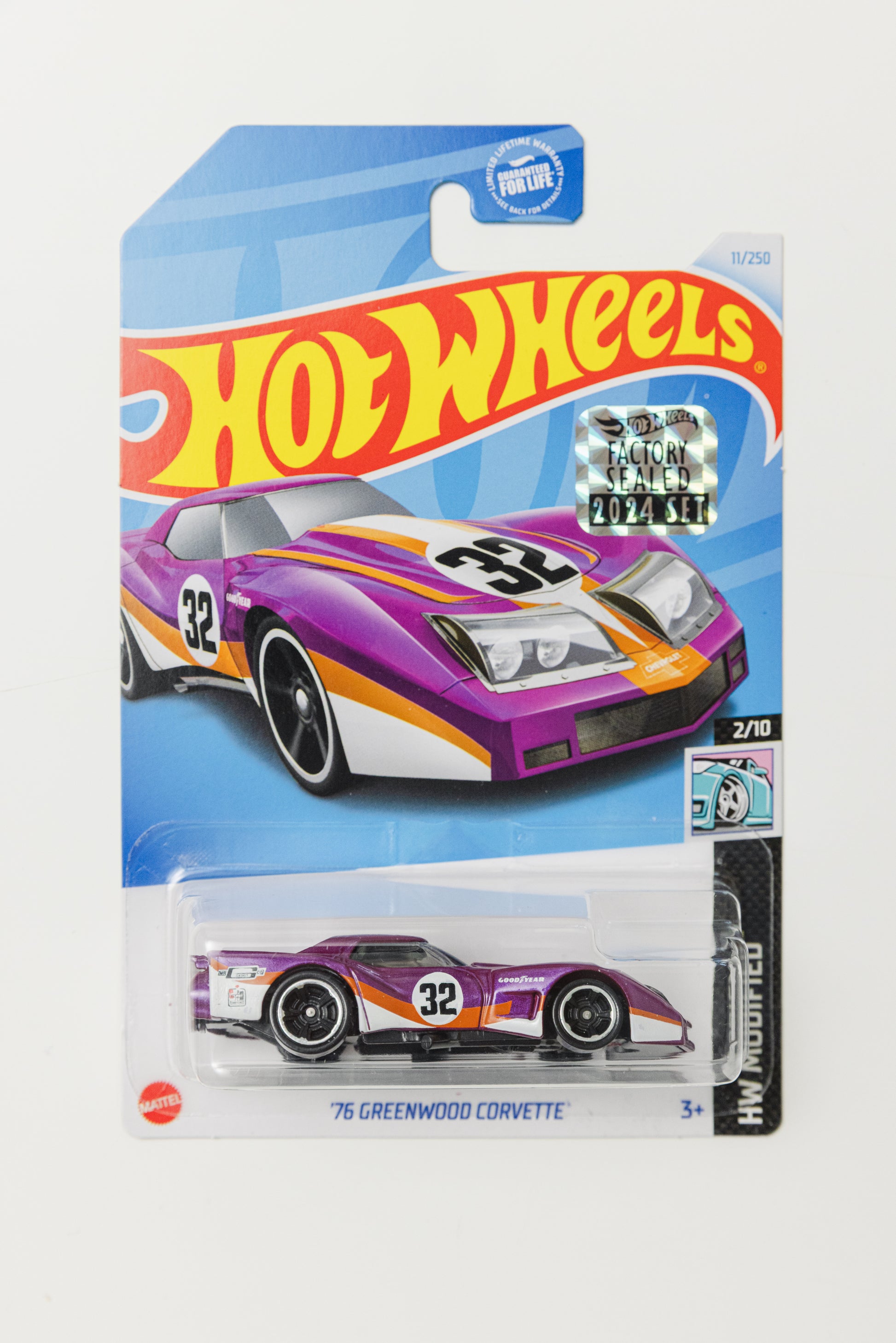 '76 Greenwood Corvette - FACTORY SEALED HW Modified