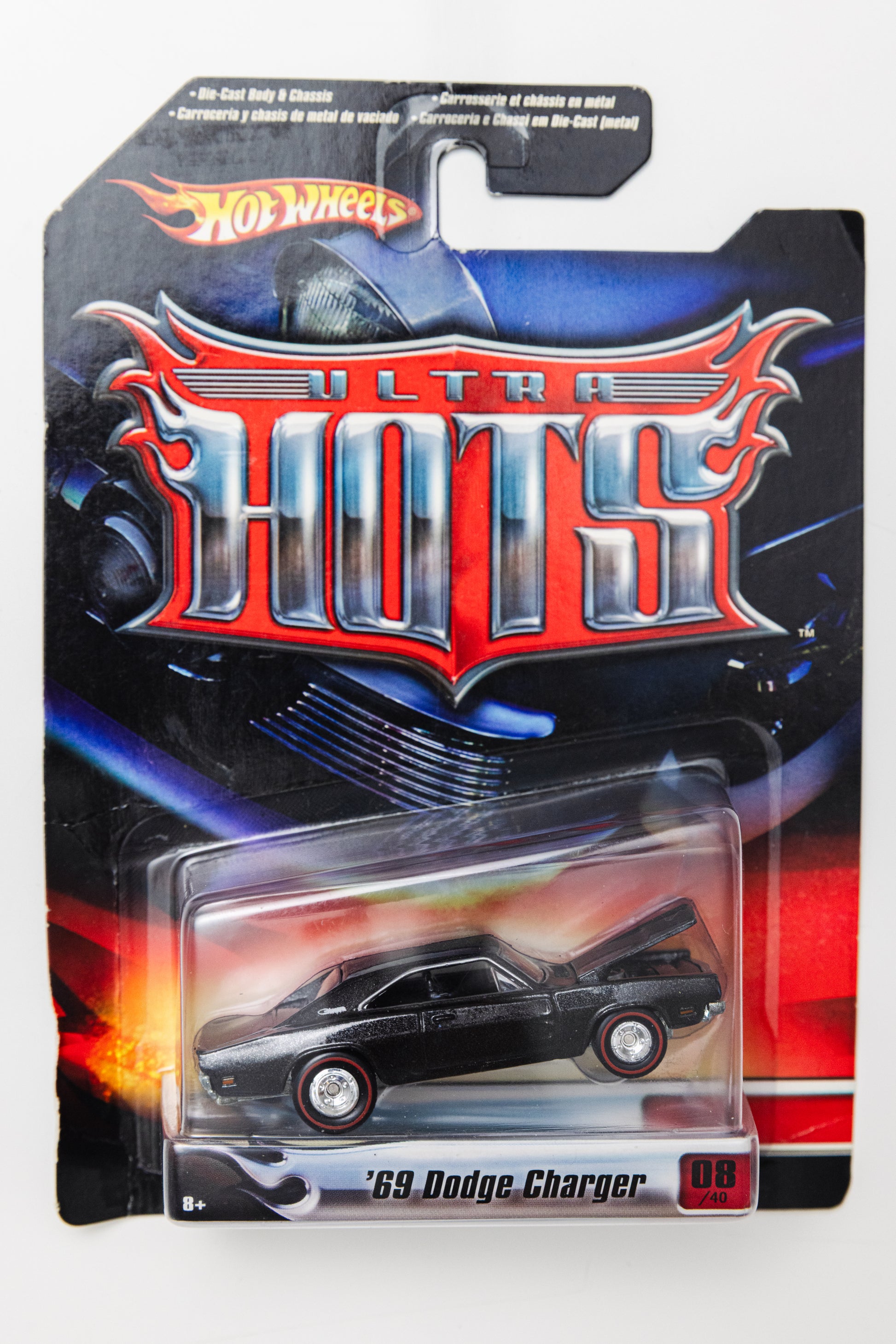 Ultra Hots '69 Dodge Charger (Damaged Card)