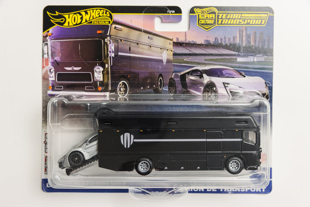 Team Transport #85 Lykan Hypersport + Euro Hauler (Damaged Card)
