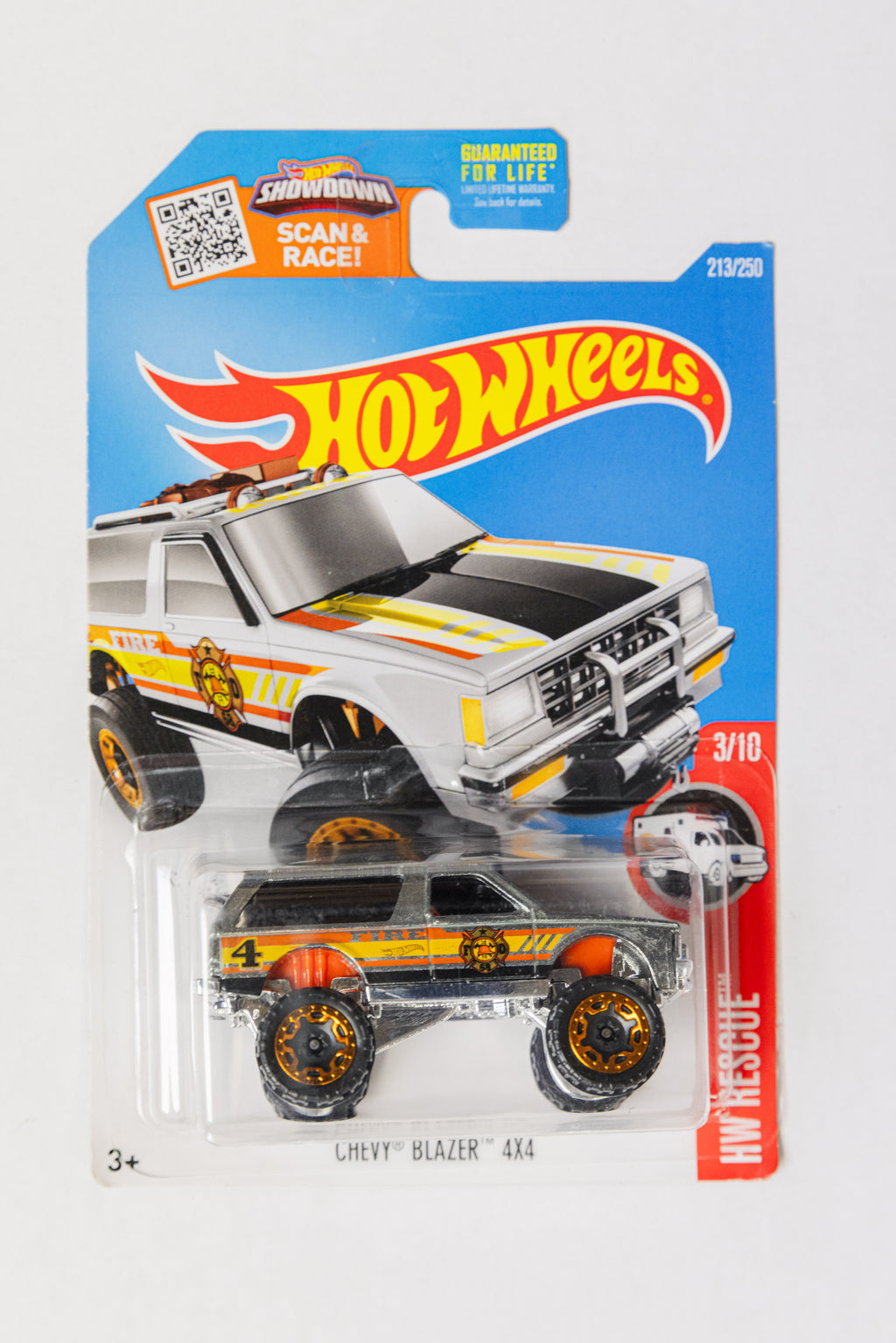 Chevy Blazer 4x4 - HW Rescue ZAMAC (Soft Corners)